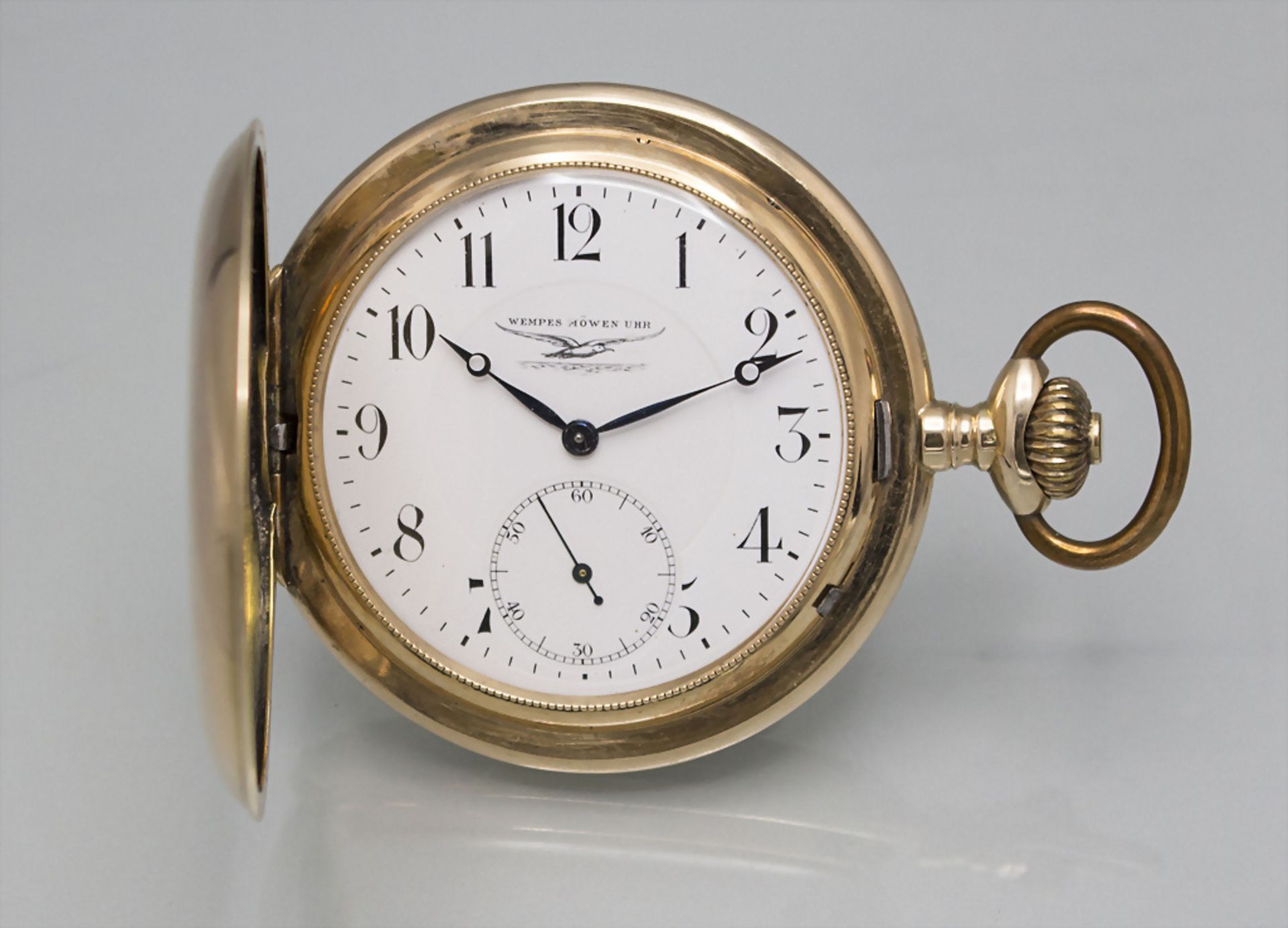 Savonette, WEMPES Möwen Uhr, um 1930