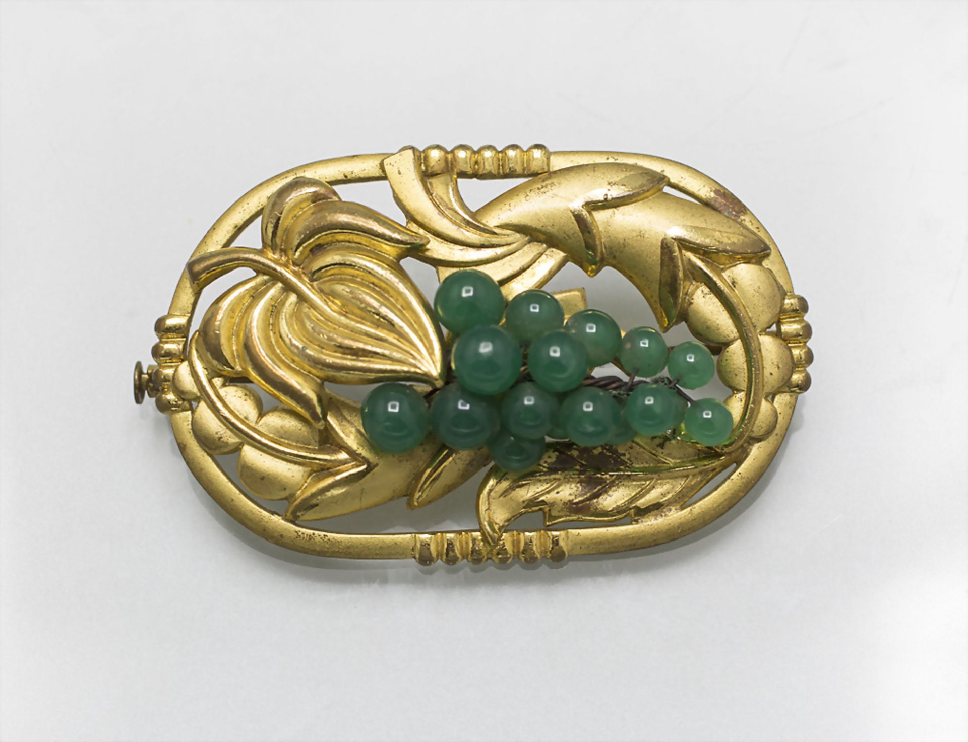 Jugendstil Brosche / An Art Nouveau brooch, wohl deutsch, um 1910