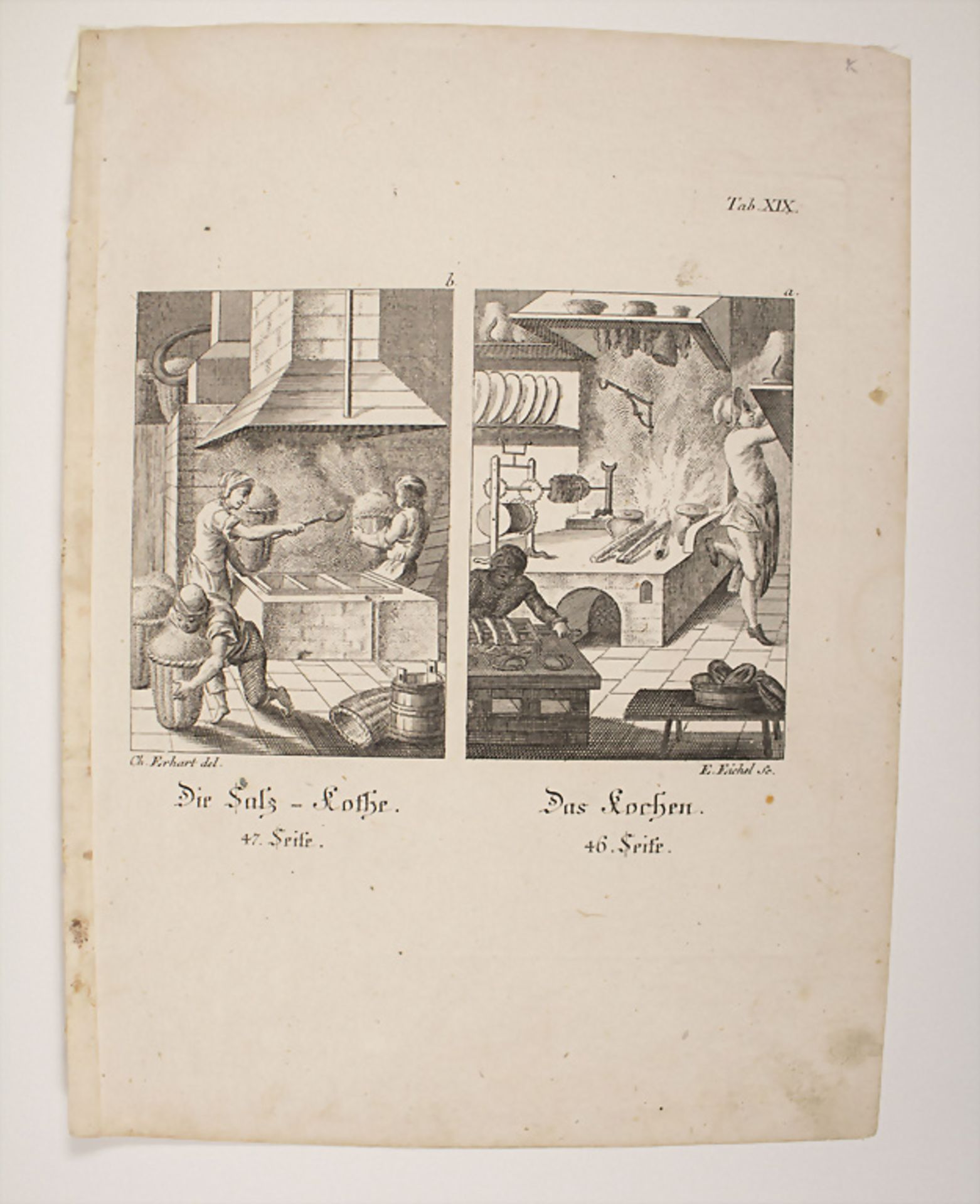Konvolut Stiche 'Berufe' / A set of 8 engravings 'Professions', 18.-19. Jh. - Bild 3 aus 12