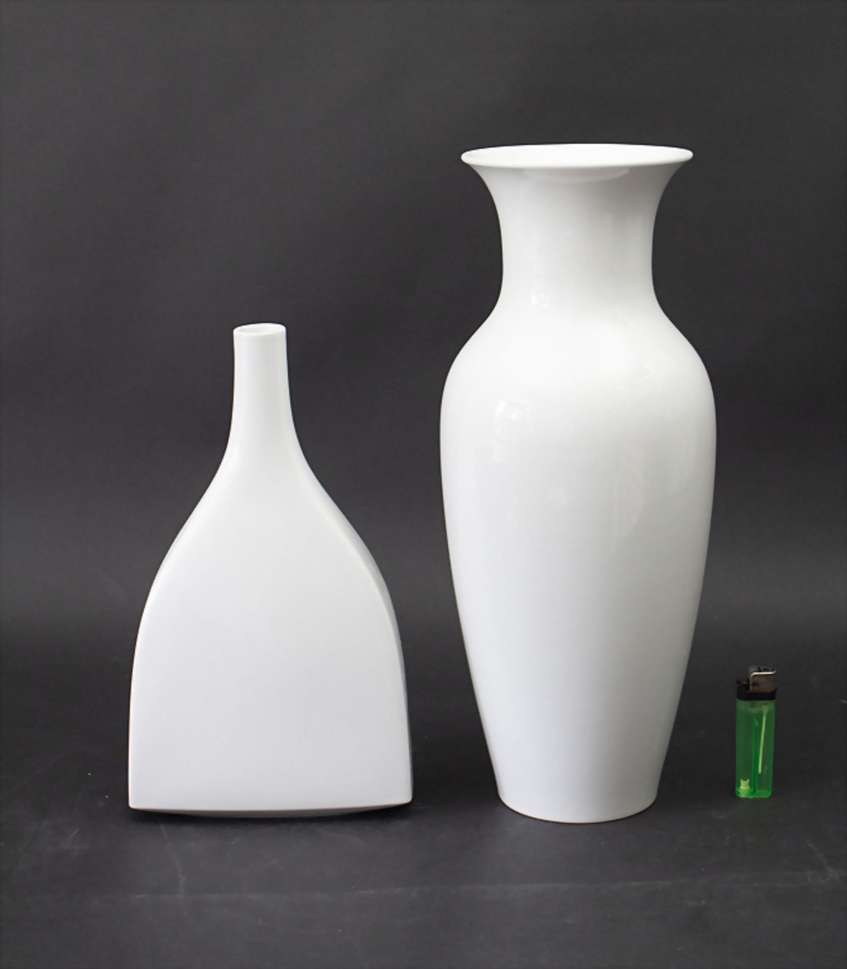 Zwei Vasen / Two vases, KPM, Berlin, 20. Jh.