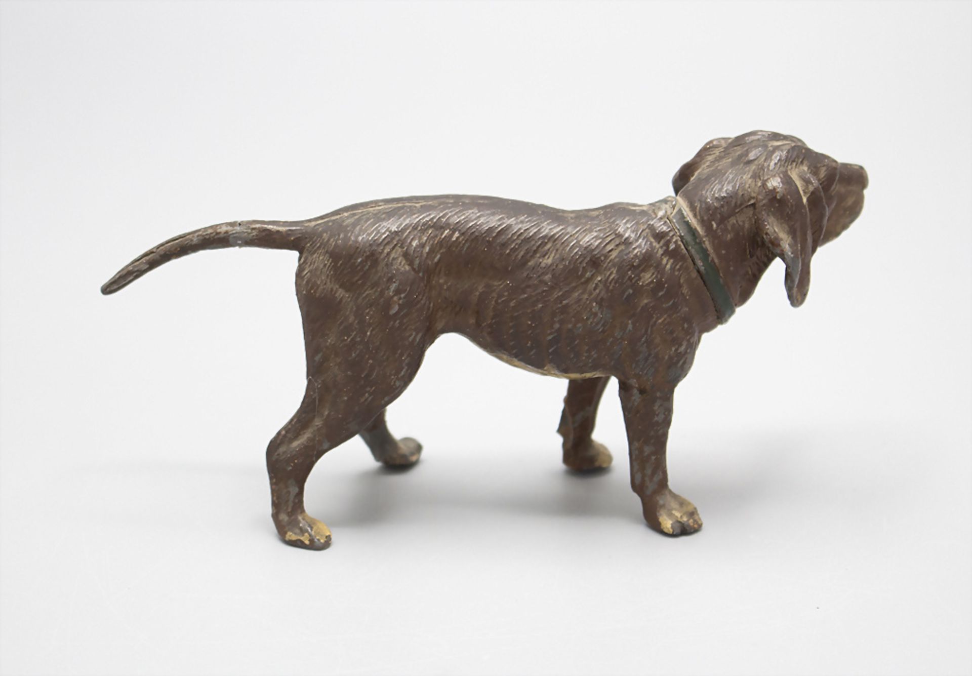 Hundefigur / A figure of a dog, deutsch, um 1900 - Bild 3 aus 5