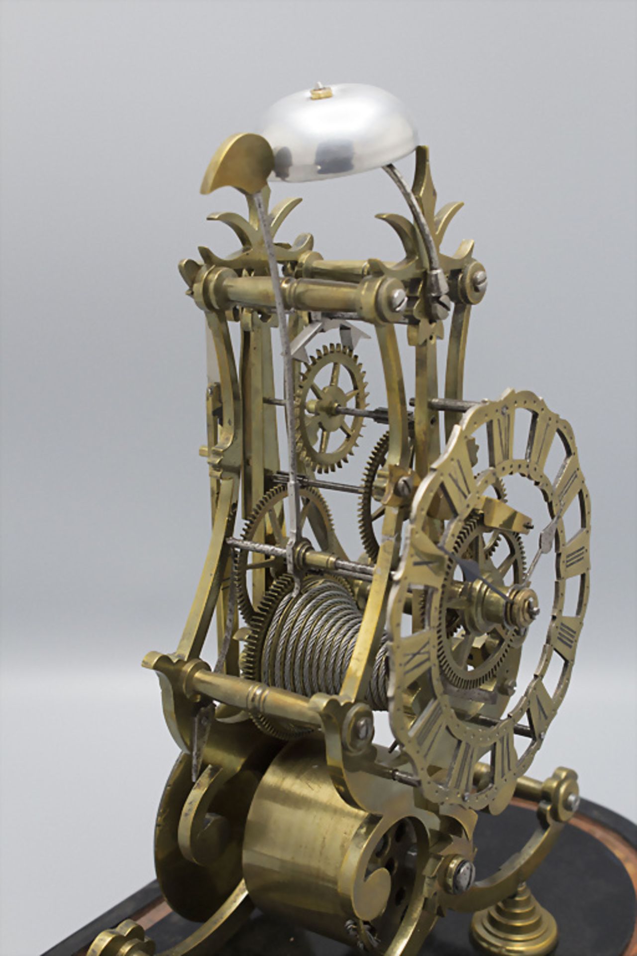 Skelettuhr / A skeleton clock, England, 19. Jh. - Image 6 of 8