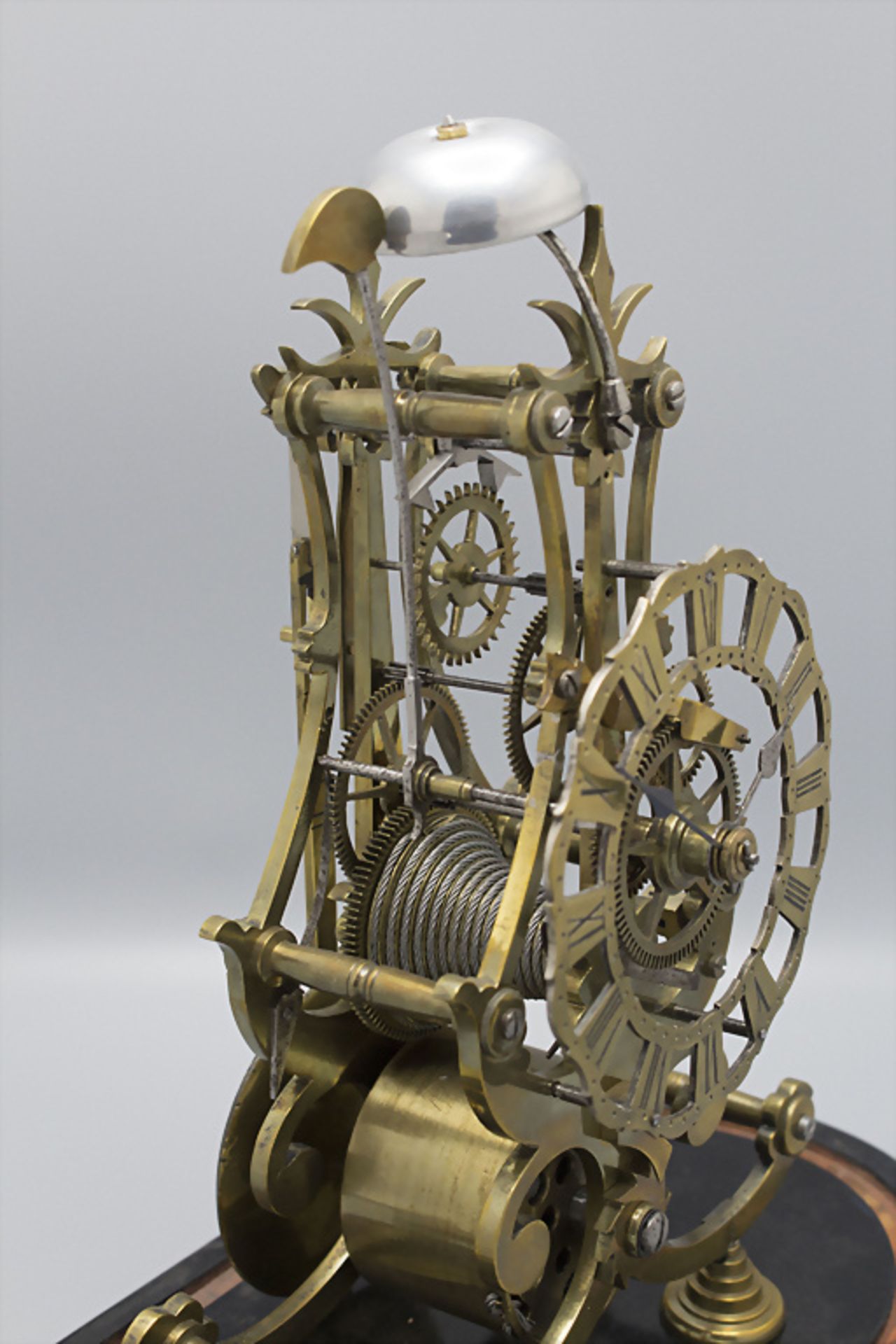 Skelettuhr / A skeleton clock, England, 19. Jh. - Bild 6 aus 8