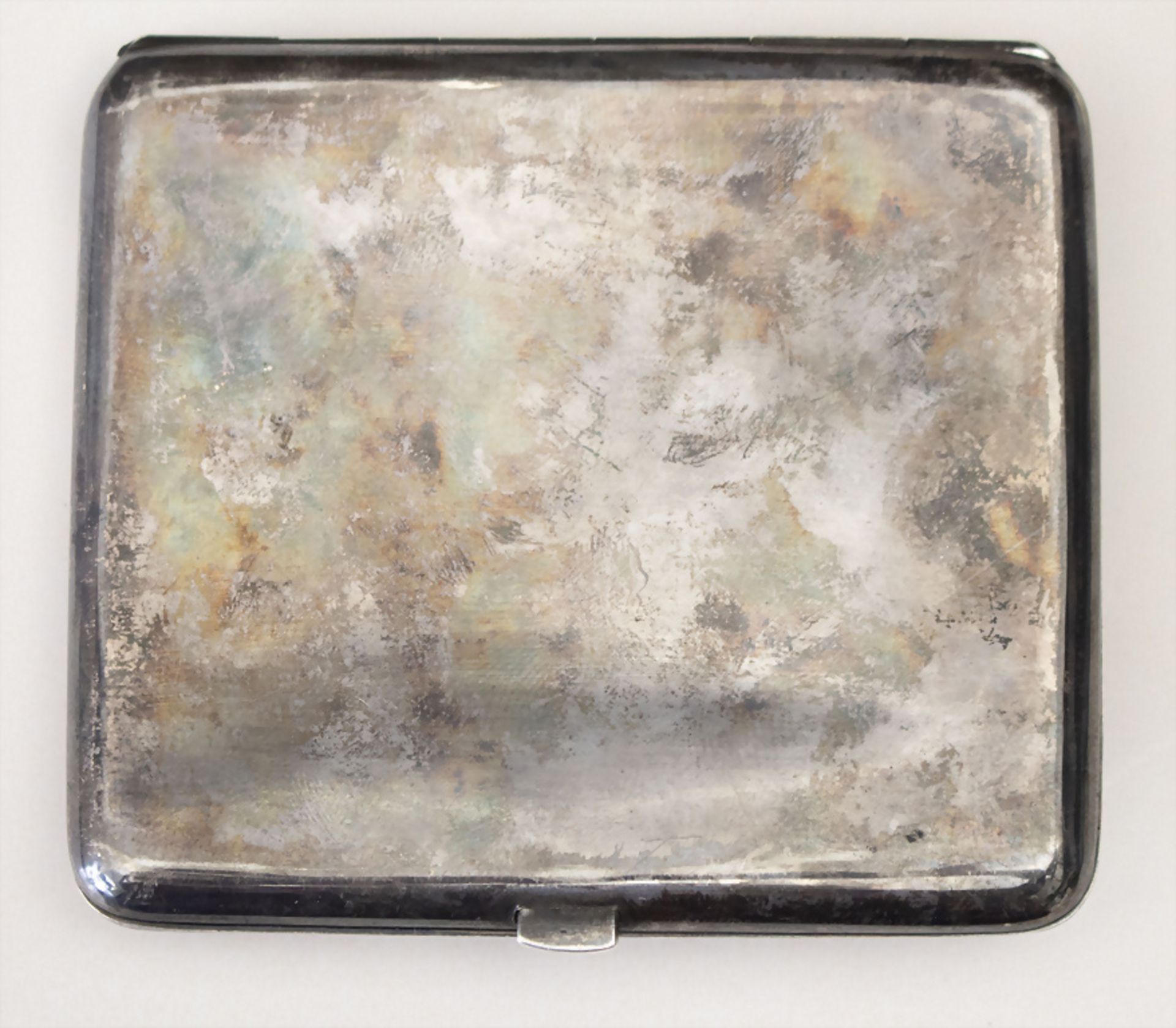 Zigarettenetui / A silver cigarette case, Wang Hing & Co., China / Hong Kong, um 1900 - Image 3 of 6