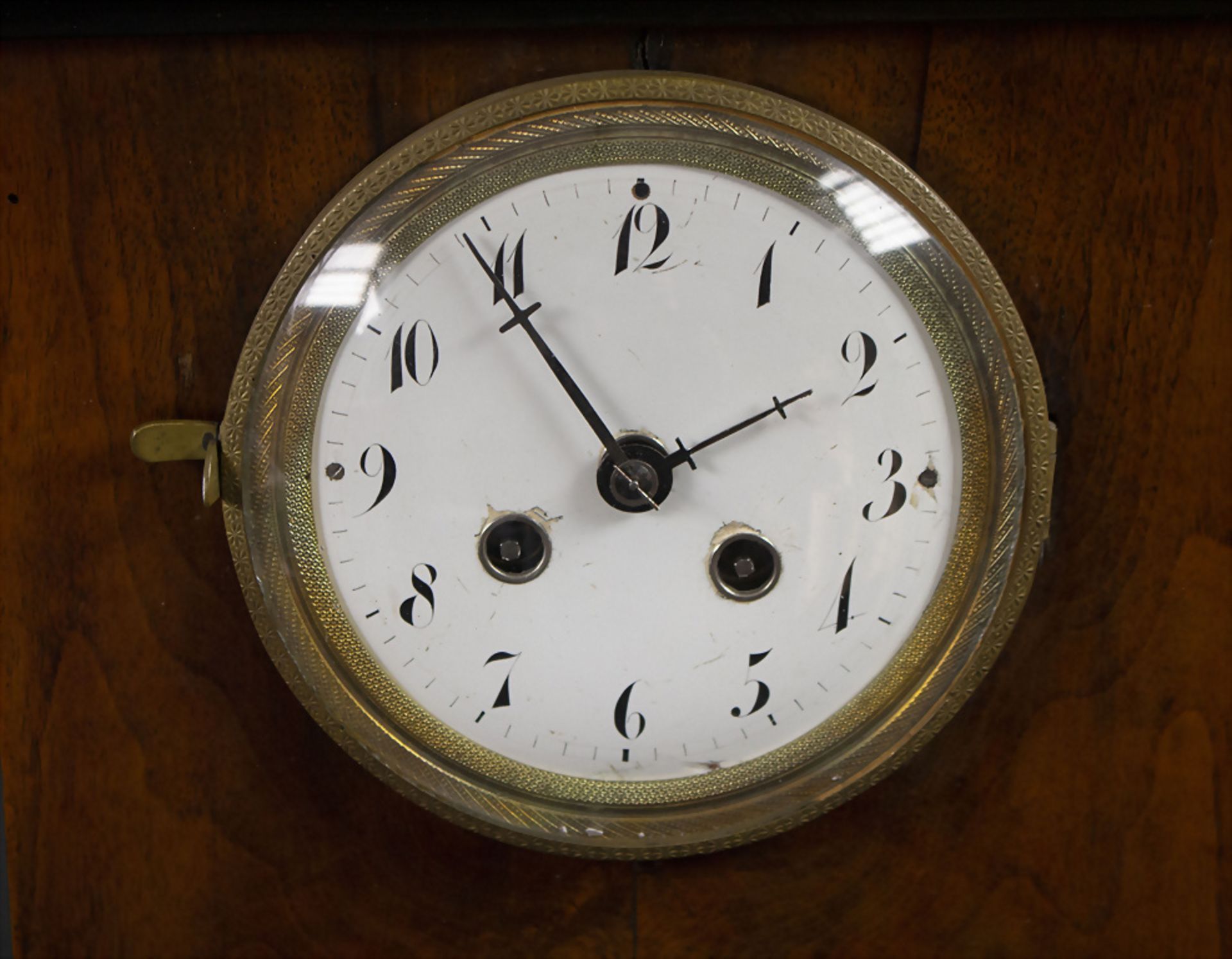 Biedermeier Tischuhr / A table clock, Paris, um 1850 - Image 2 of 9