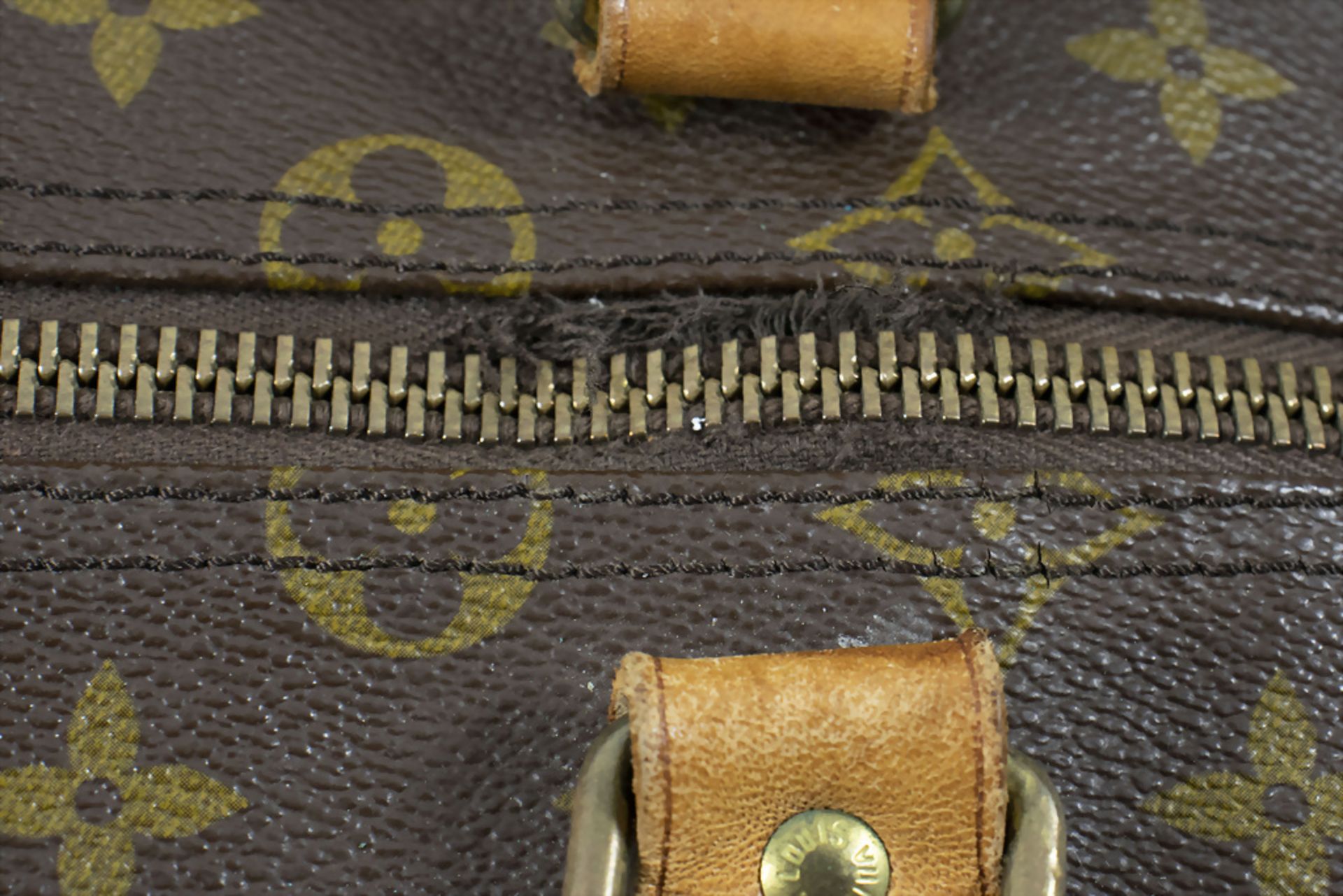 Reisetasche / A traveling bag, Louis Vuitton, Paris, 2. Hälfte 20. Jh. - Image 6 of 8