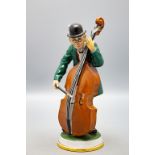 Figur 'Bassist' / A figure of a bass player, Rosenthal, Selb, 20. Jh.