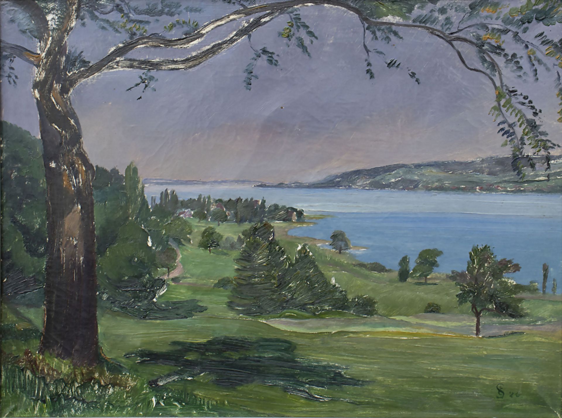 Monogrammist des 20. Jh., 'Landschaftsansicht' / 'Landscape view', 1920