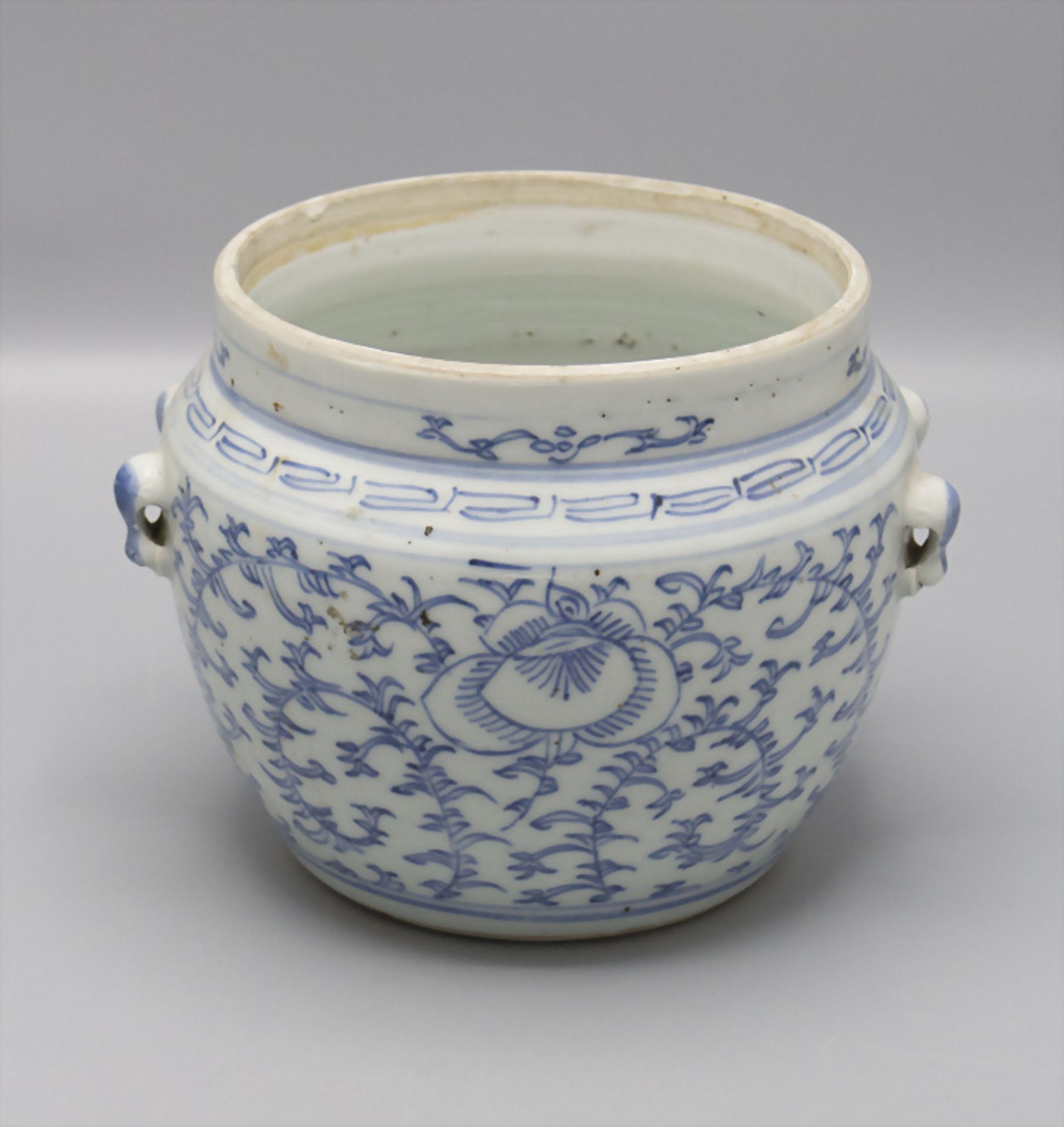Porzellan Ingwertopf / A porcelain ginger pot, China - Image 5 of 6