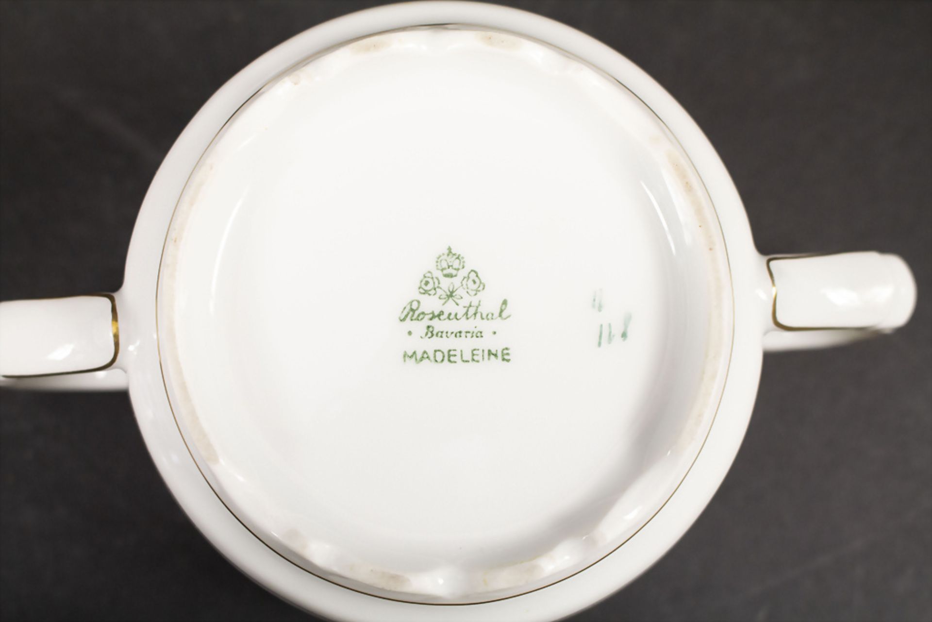 Art Déco Zuckerdose 'Madeleine' / An Art Deco sugar bowl 'Madeleine', Rosenthal, Selb, um 1928 - Image 3 of 3