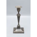 Empire Kerzenleuchter / An Empire silver candlestick, G. Diaz, Cadiz, Spanien, 1817