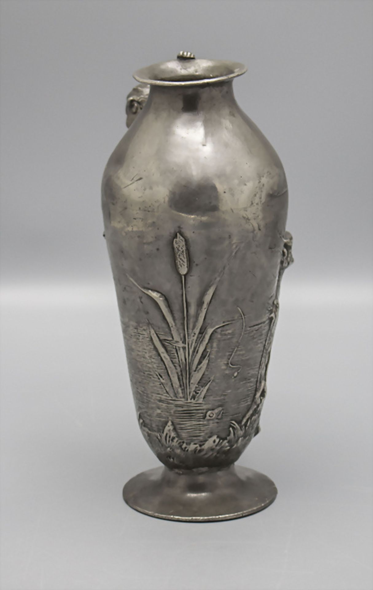 Jugendstil Ziervase / An Art Nouveau vase, Frankreich, um 1900 - Bild 3 aus 6