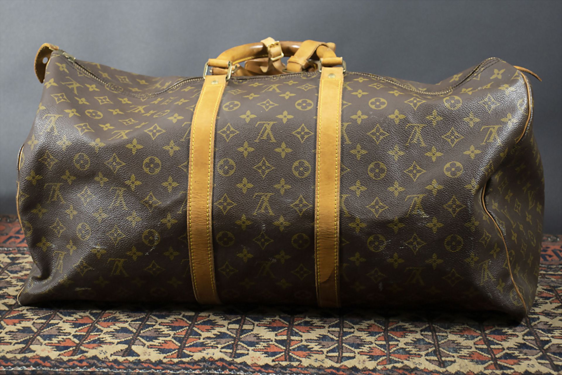 Reisetasche / A traveling bag, Louis Vuitton, Paris, 2. Hälfte 20. Jh. - Bild 4 aus 8