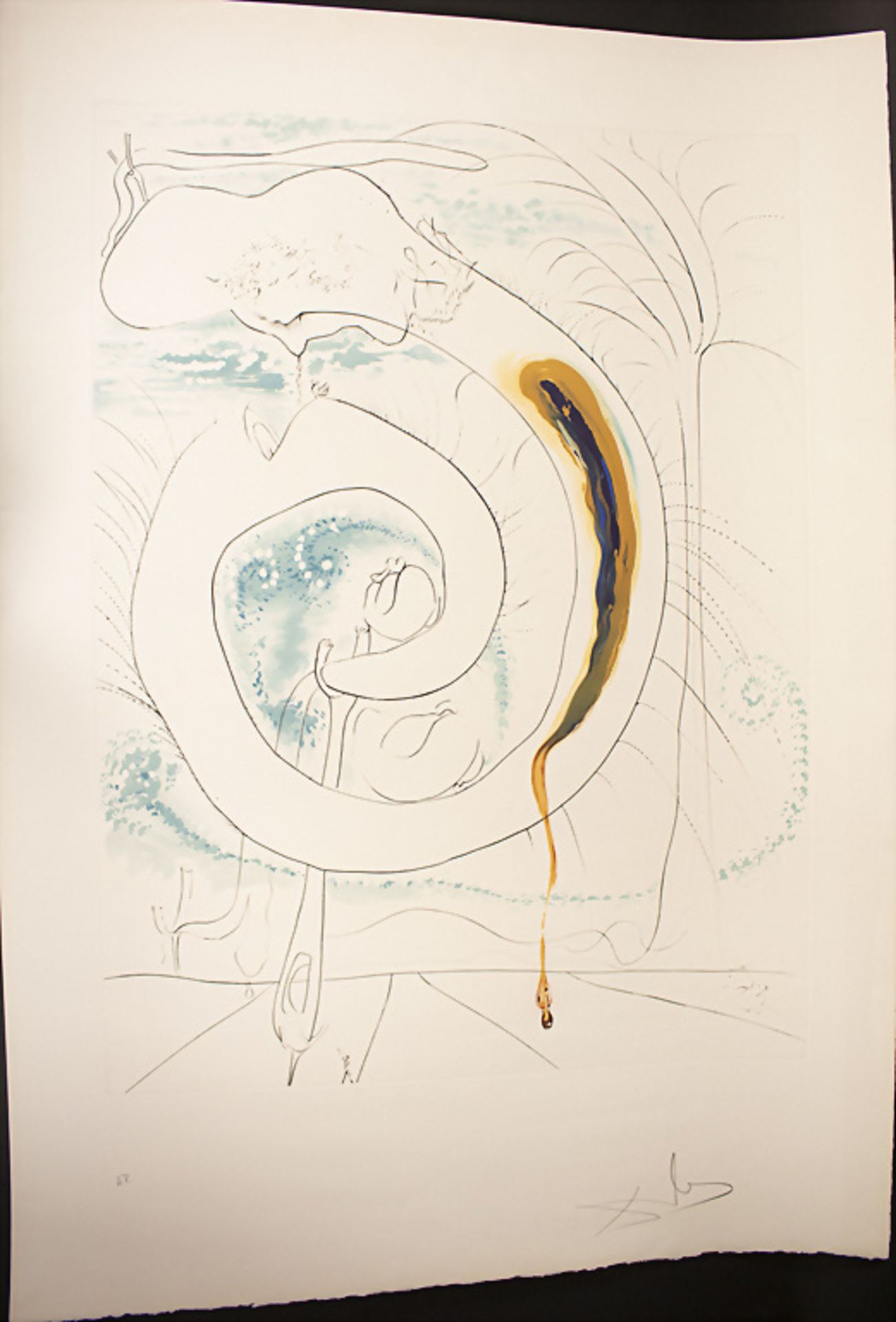 Salvador DALI (1904-1989), 'La Conquête du Cosmos Serie - Le Cercle viscéral du cosmos', 1974 - Bild 2 aus 4