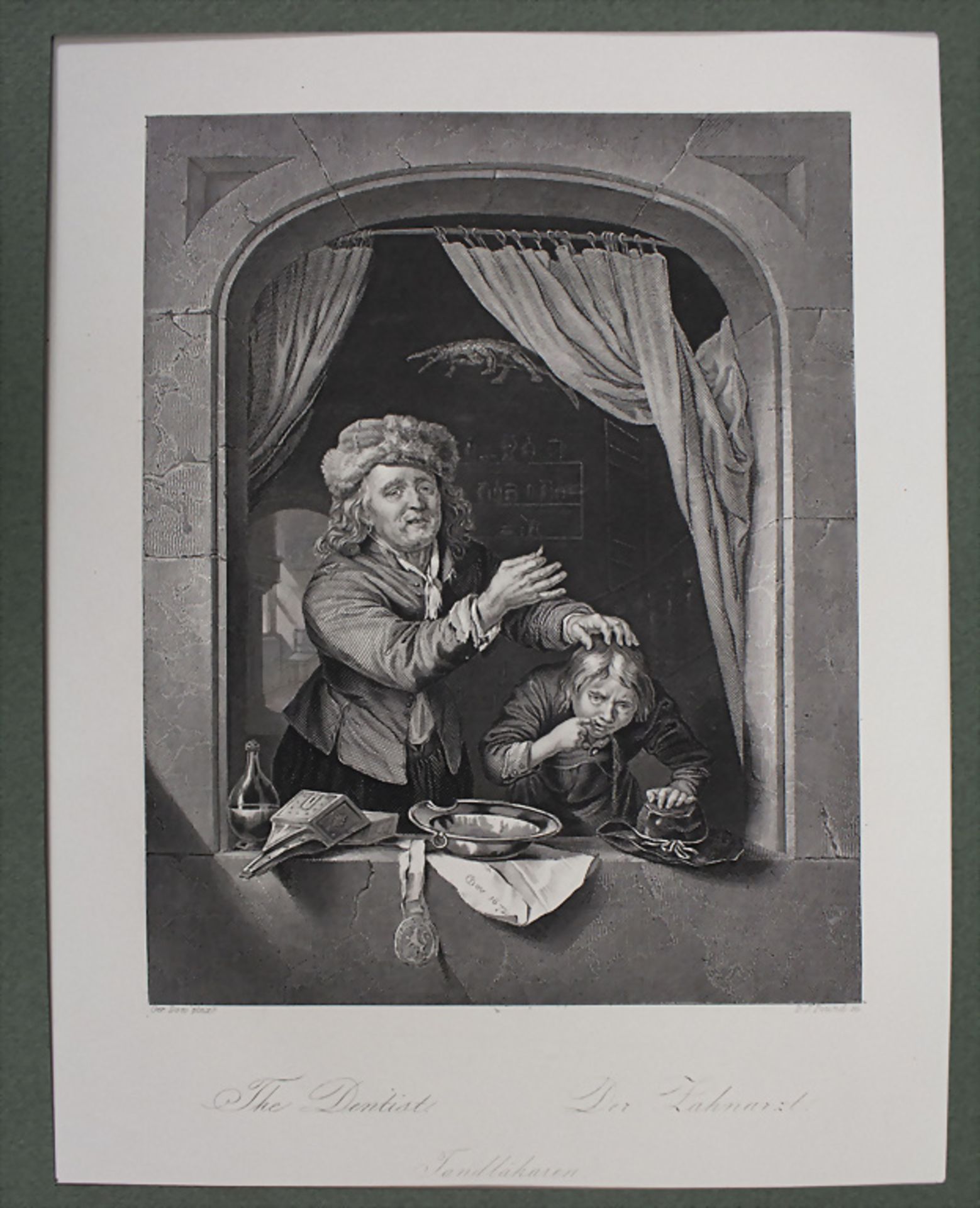 Konvolut Stiche 'Berufe' / A set of 8 engravings 'Professions', 18.-19. Jh. - Bild 7 aus 12