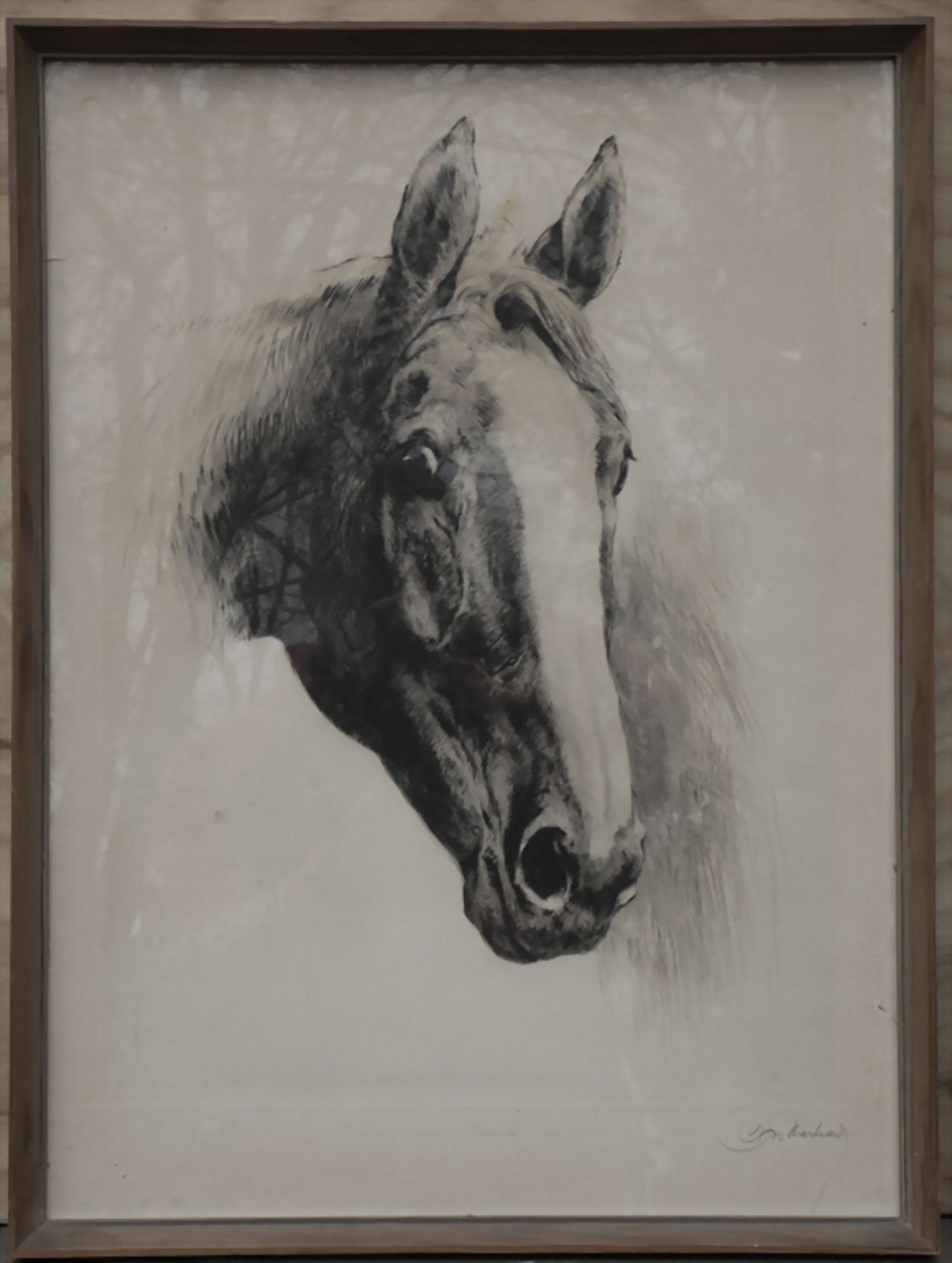 Kurt MEYER-EBERHARDT (1895-1977), 'Lauschender Pferdekopf' / 'Listening horse head', 20. Jh. - Bild 2 aus 6