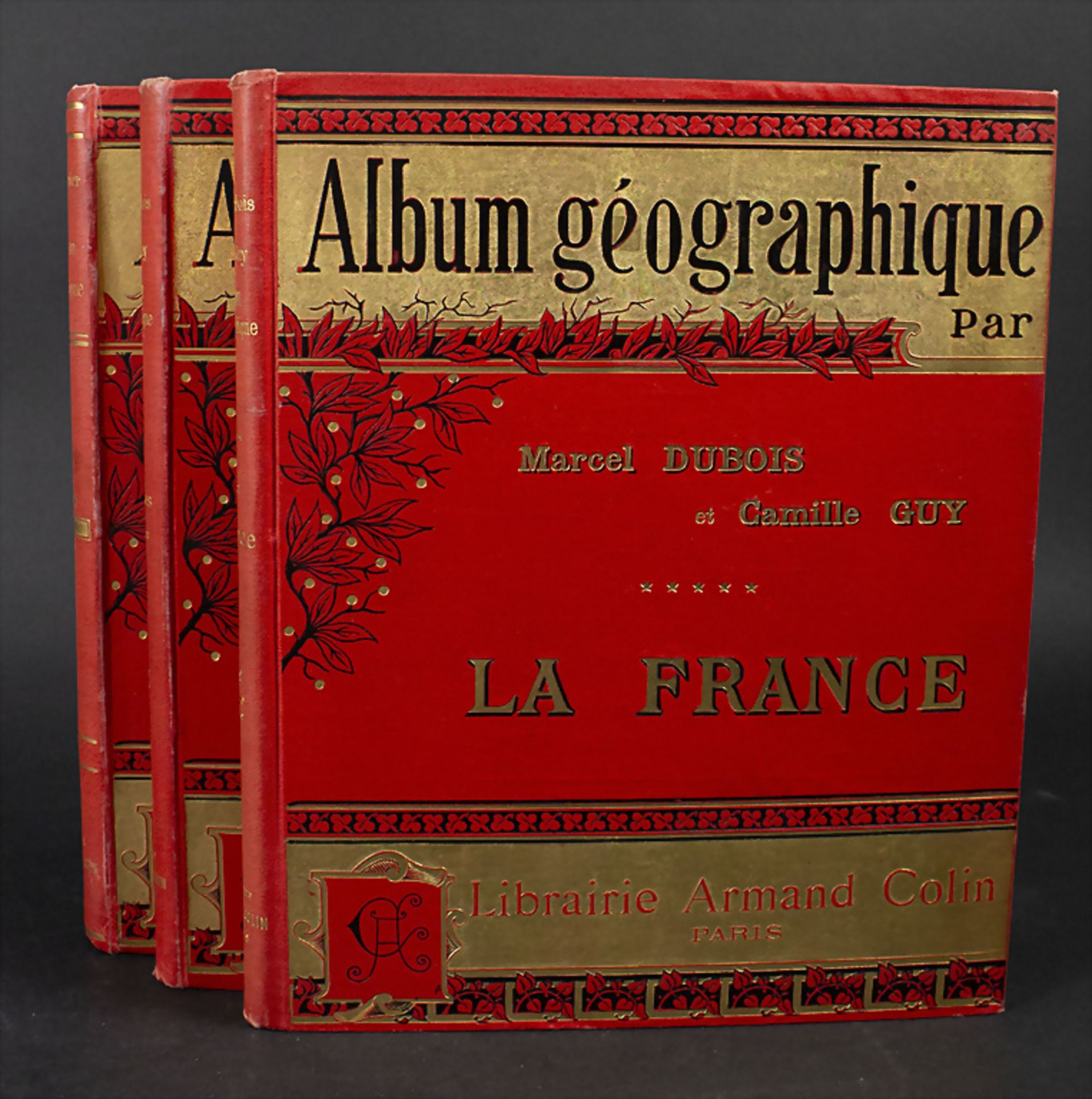 3 Bände: 'Album historique', Frankreich, ab 1900