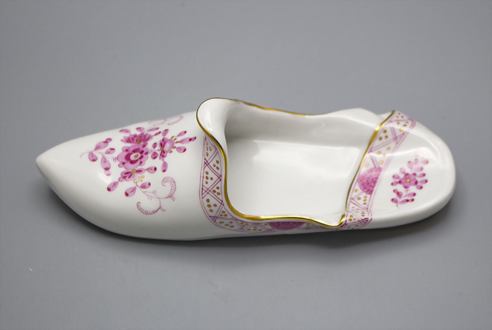 Porzellan Schuh / A porcelain slipper, Meissen, 20. Jh. - Bild 2 aus 3