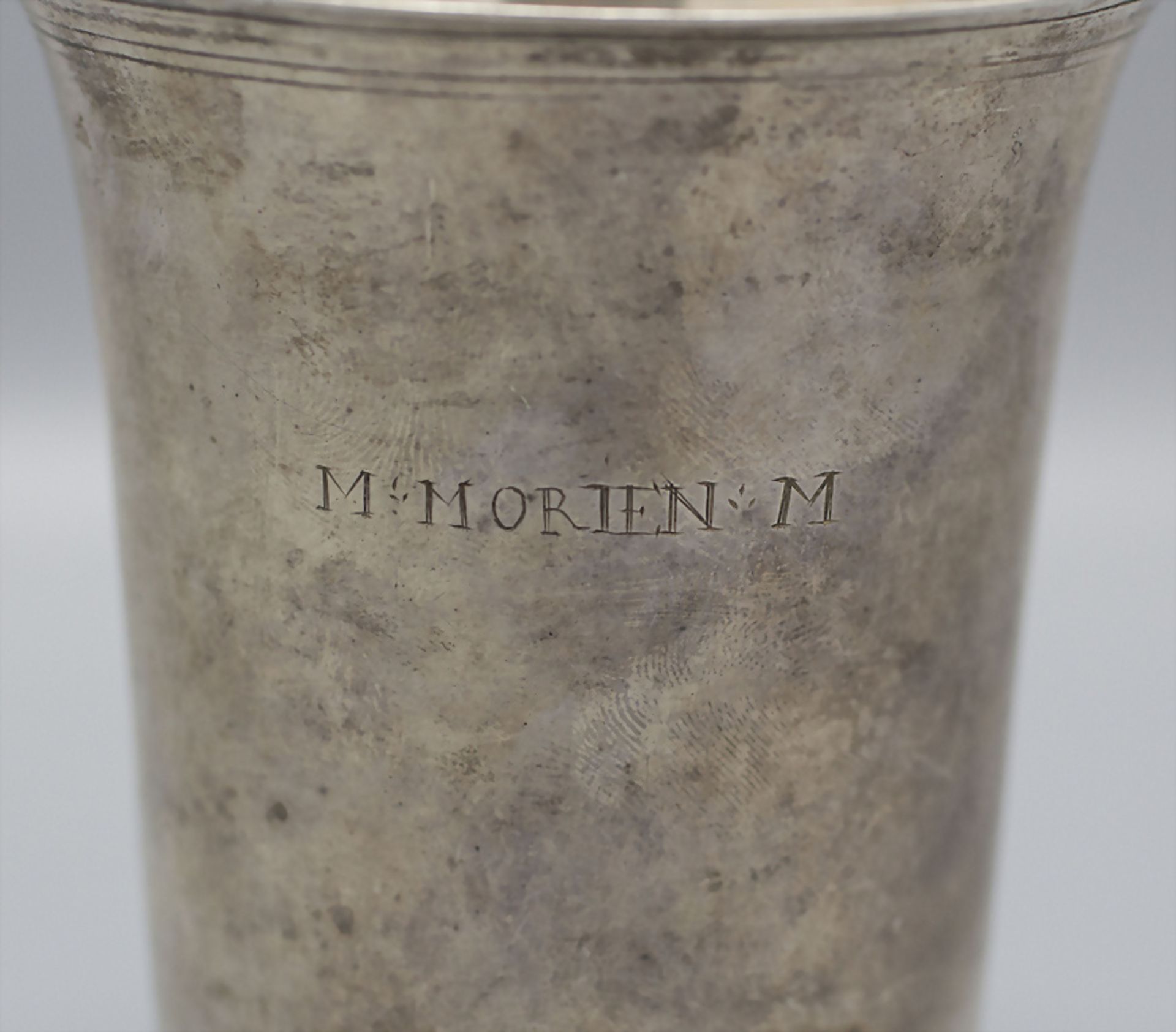 Großer Becher / A silver beaker / Une timbale en argent, Chaumont (Haute-Marne), 1798-1809 - Image 2 of 4