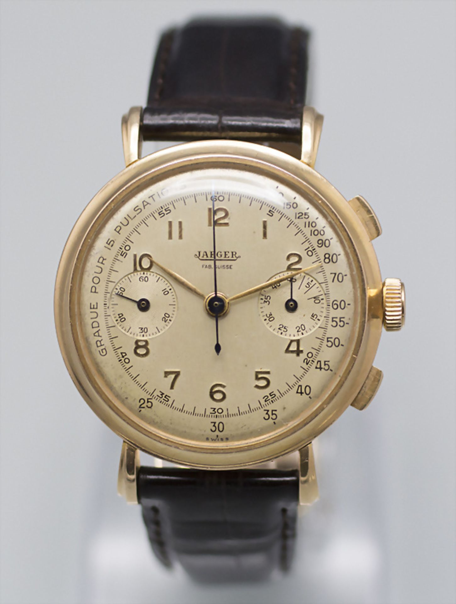 Jaeger LeCoultre, Chronograph, Swiss / Schweiz, um 1950