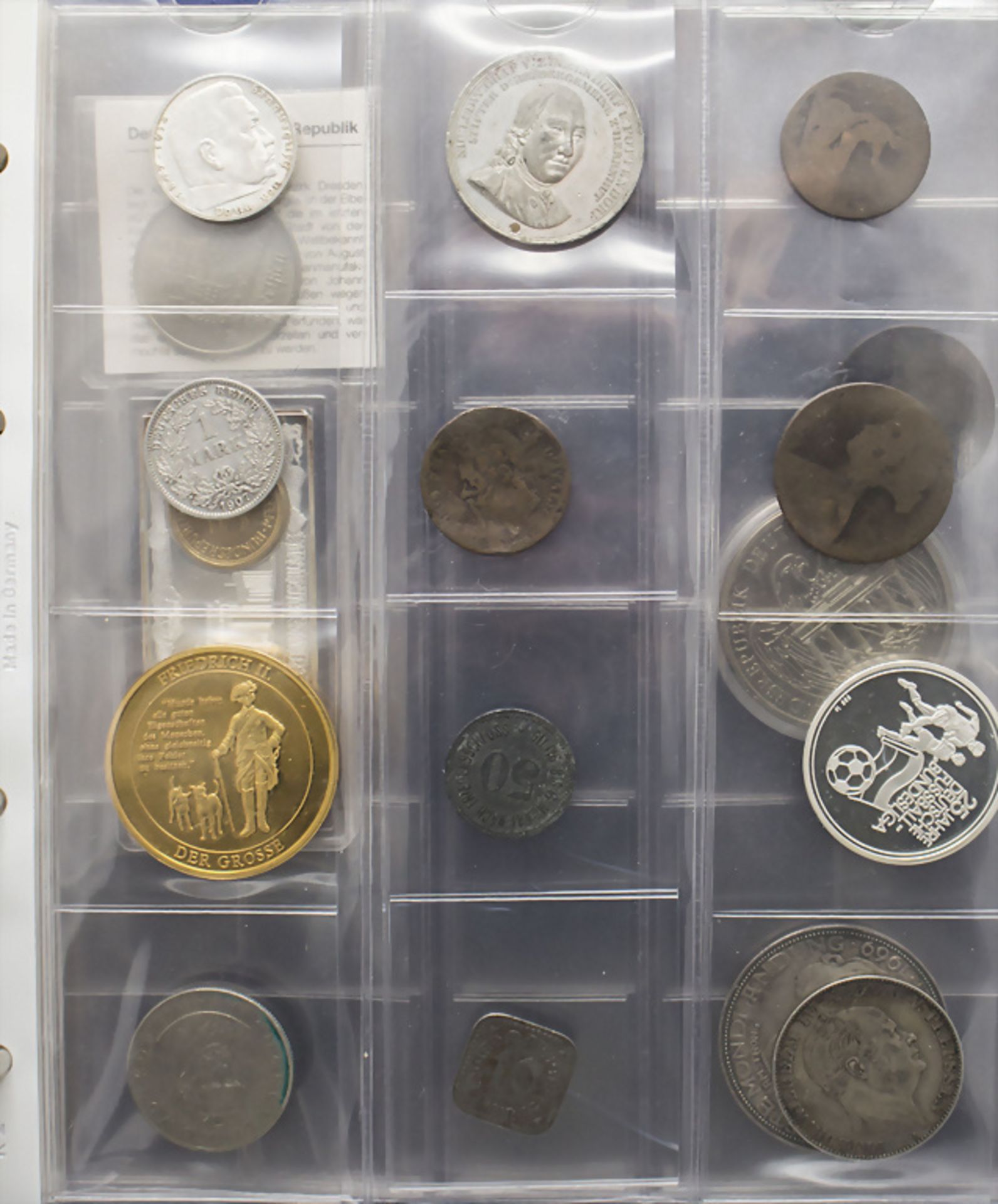 Sammlung Münzen und Medaillen / A collection of coins and medals - Bild 4 aus 4