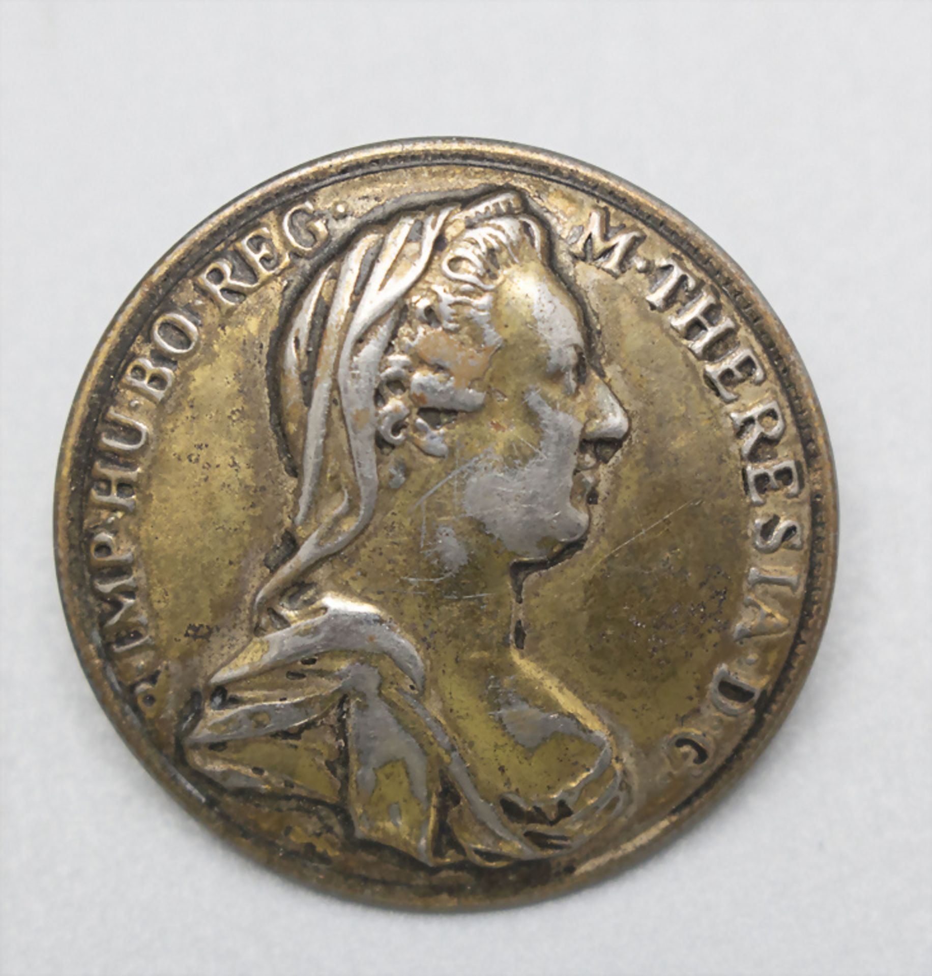 6 Knöpfe mit Maria Thersesia im Profil / A set of 6 buttons, Österreich, 19. Jh. - Bild 2 aus 3