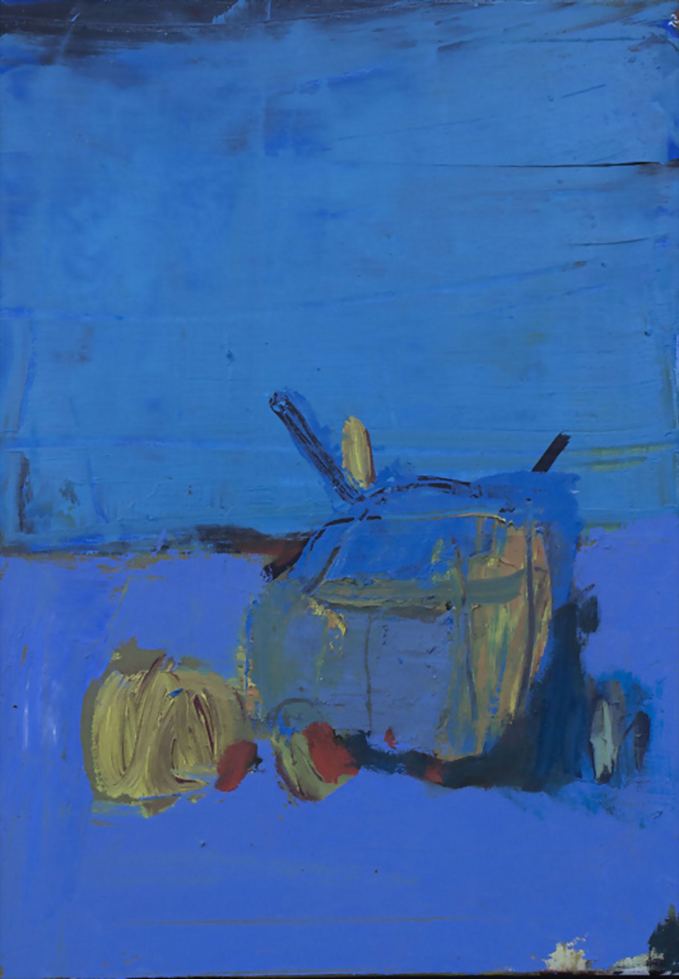 Henning Kürschner (*1941), 'Stillleben in Blau / Still life in blue, 1999