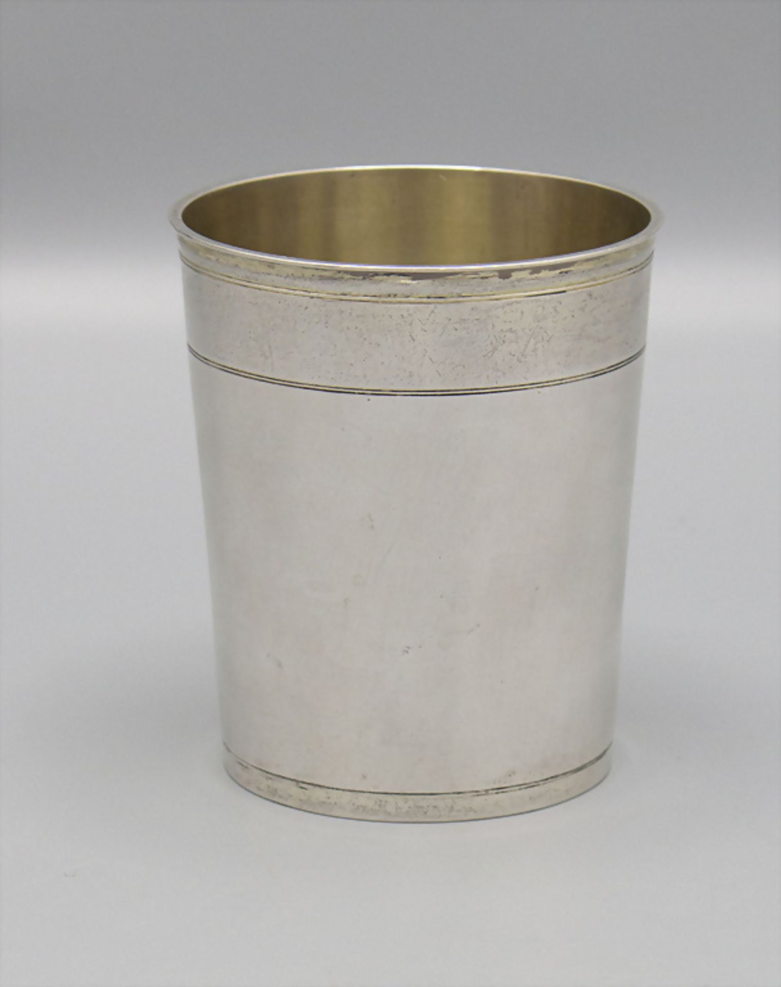 Barock Becher / A Baroque silver beaker, Jeremias Busch, Augsburg, um 1685