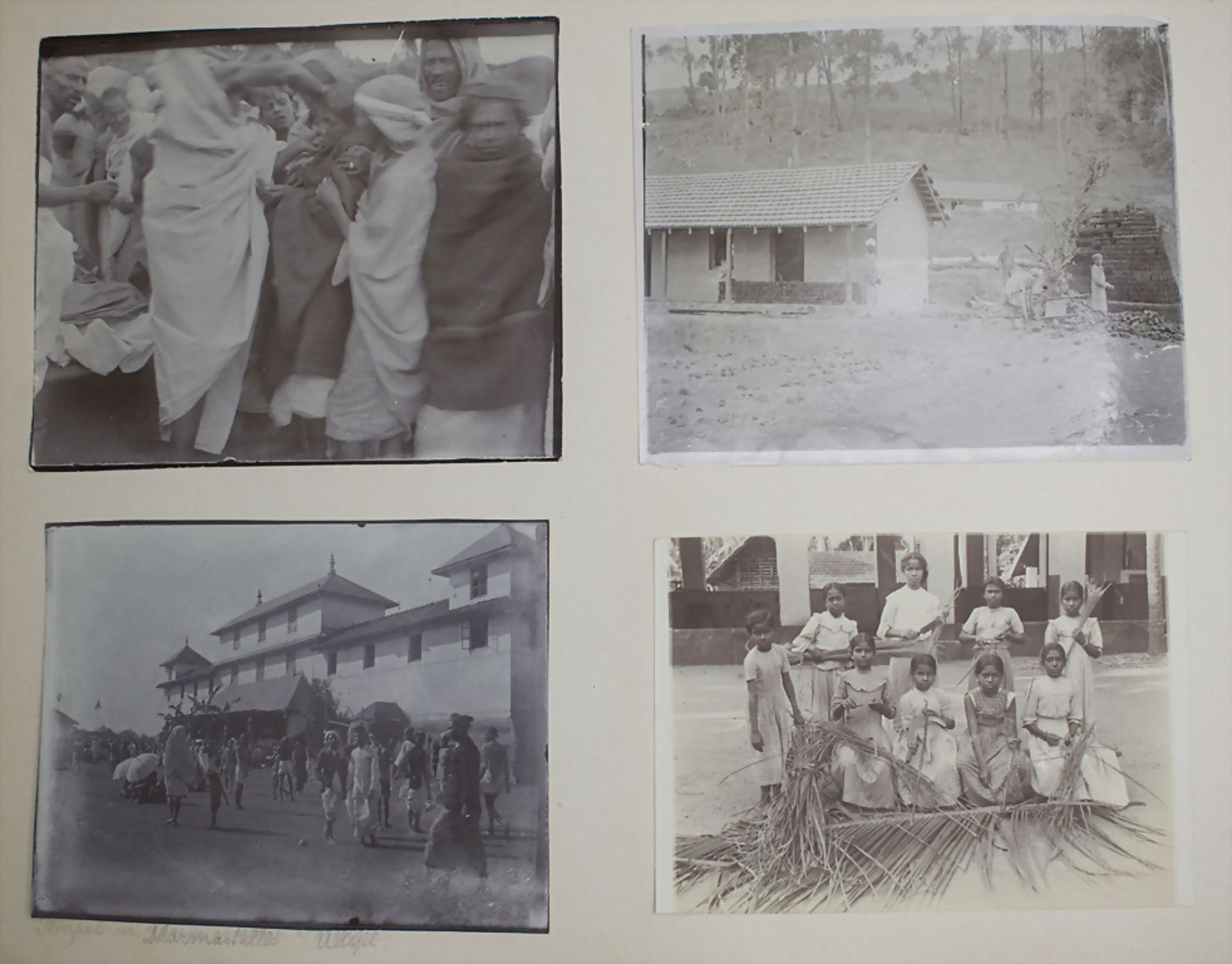 Fotoalbum / A photo album, mit kolonialen Fotografien, um 1900 - Bild 2 aus 5