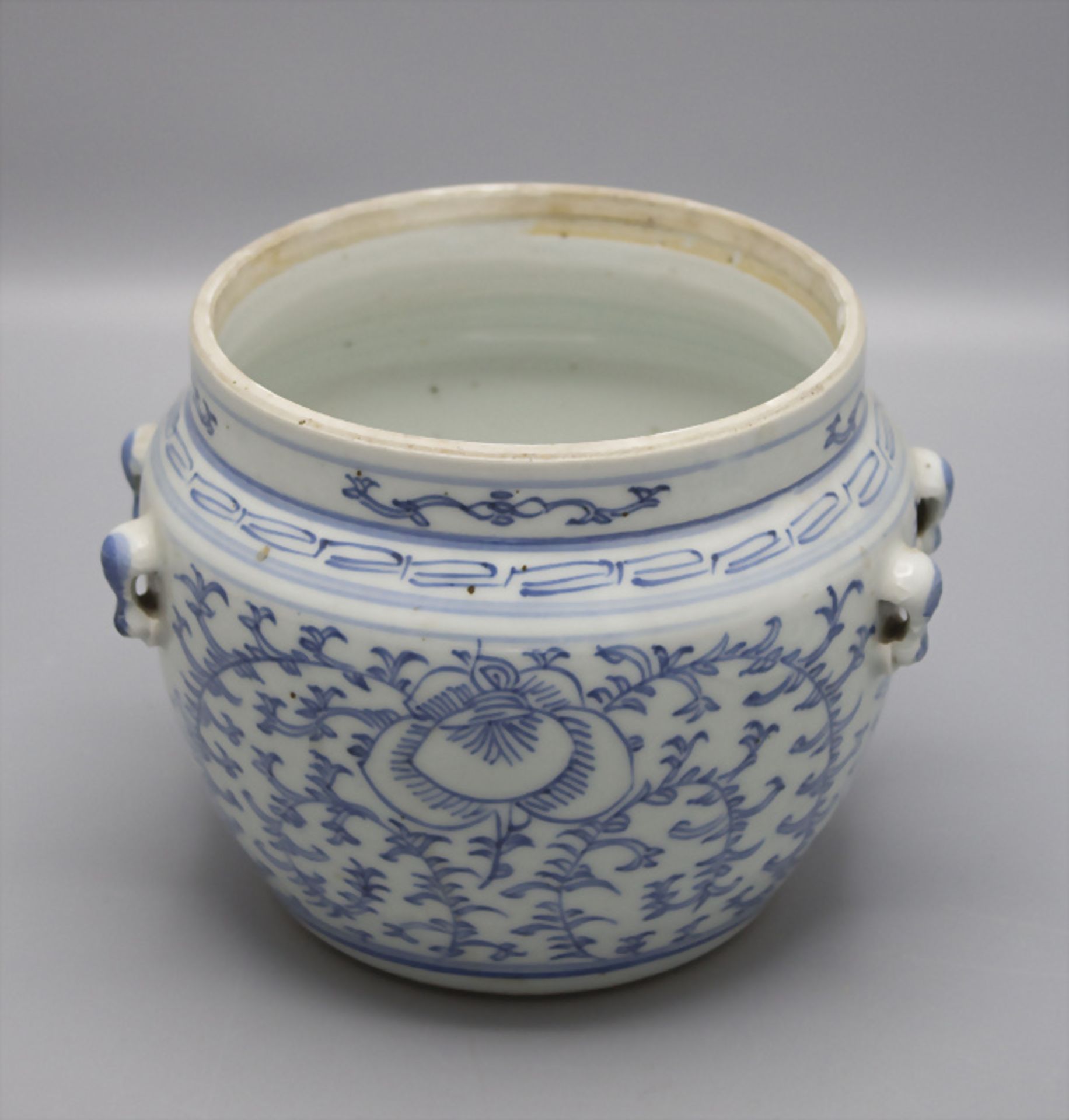 Porzellan Ingwertopf / A porcelain ginger pot, China - Image 3 of 6