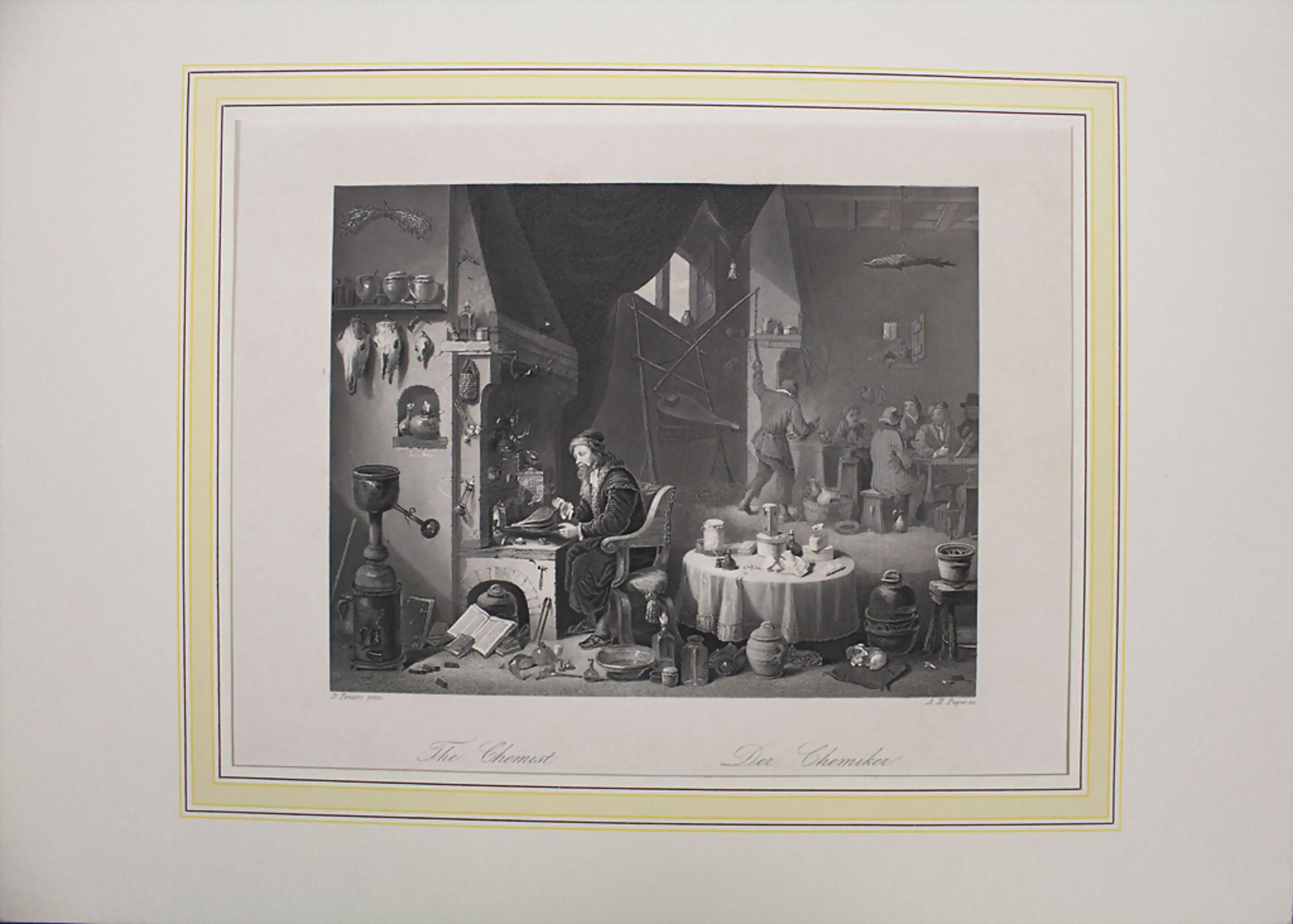 Konvolut Stiche 'Berufe' / A set of 8 engravings 'Professions', 18.-19. Jh. - Bild 4 aus 12