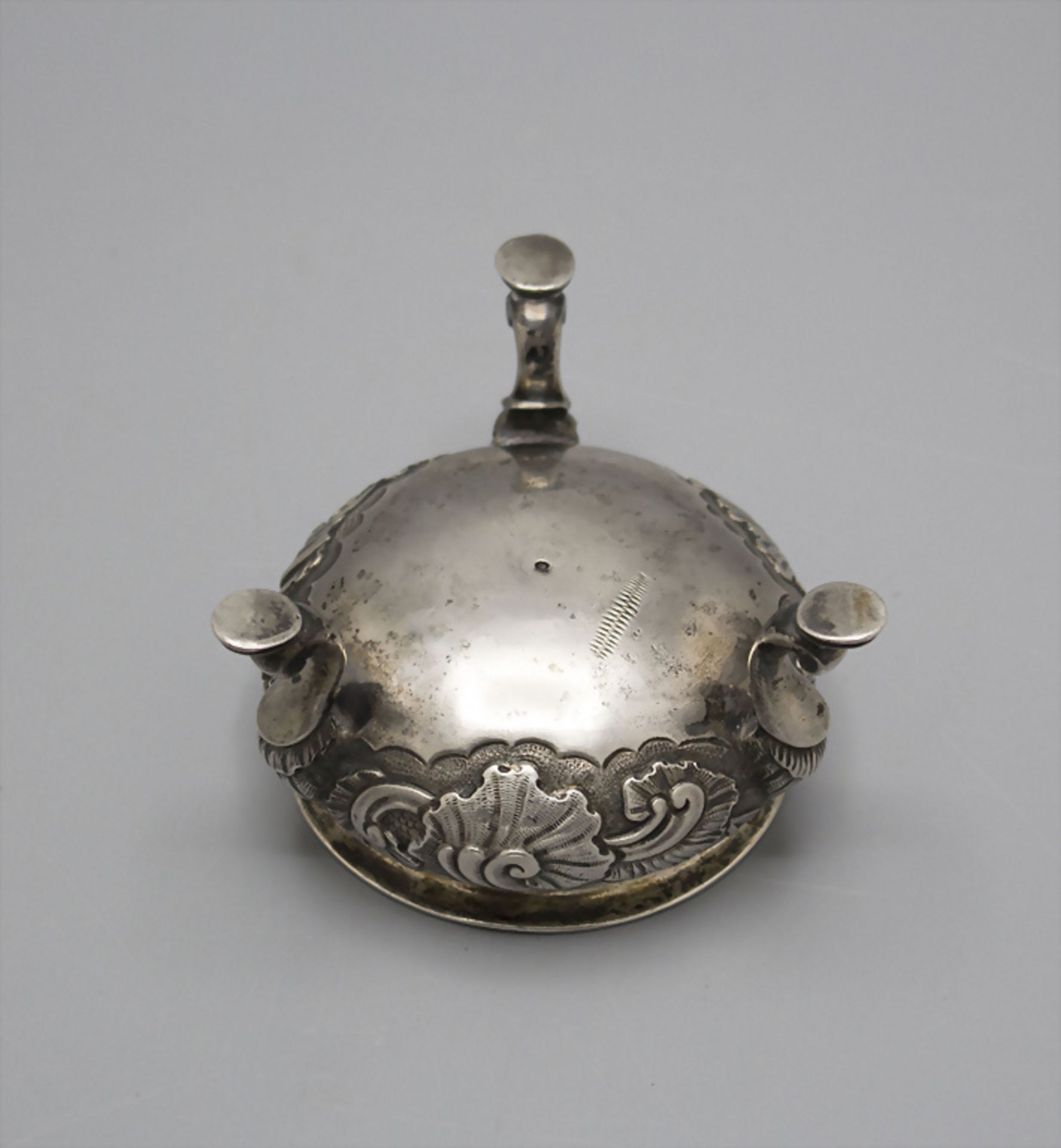 Rokoko Saliere / A silver Rococo salt cellar, deutsch, um 1770 - Image 3 of 5