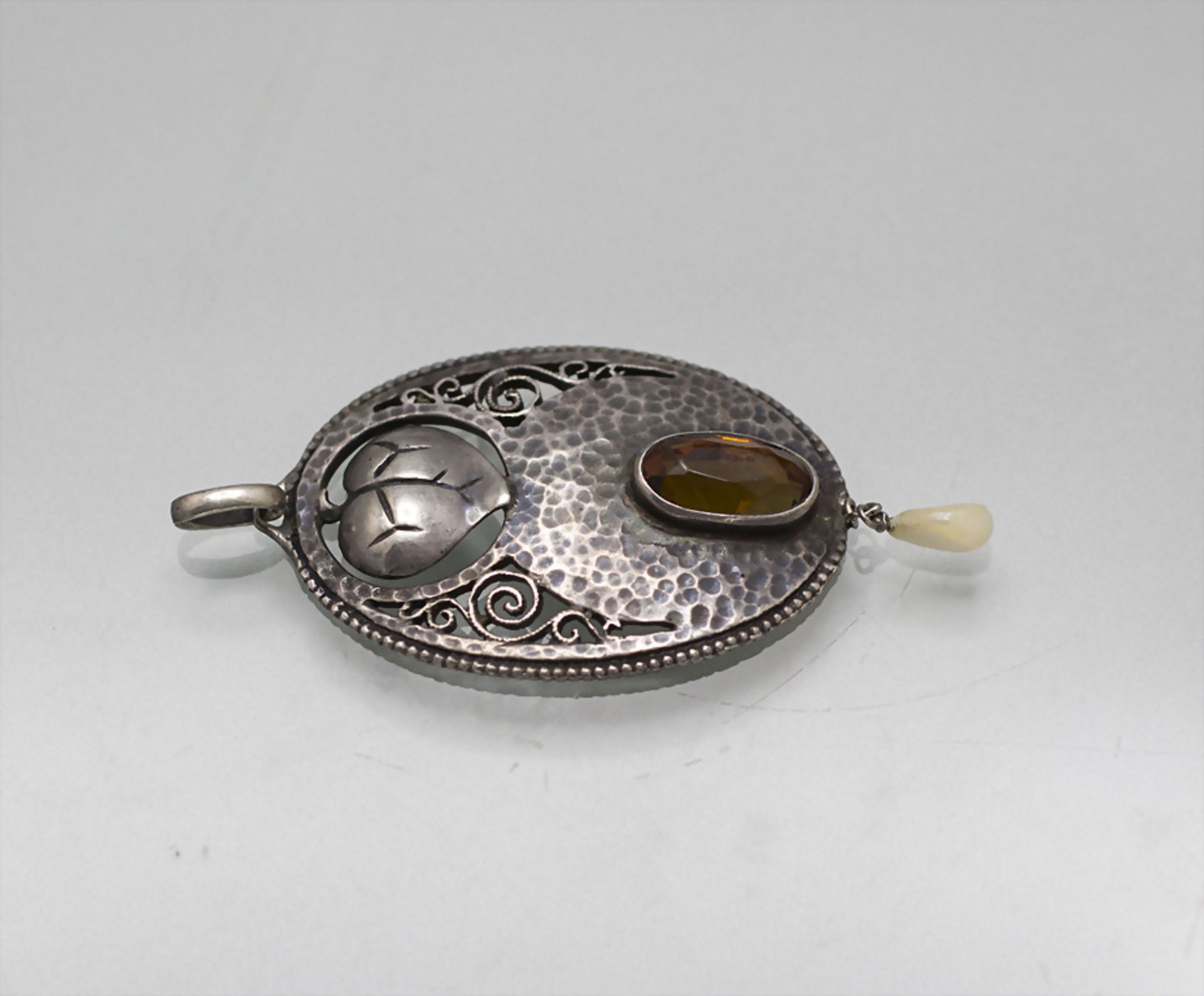 Jugendstil Anhänger / An Art Nouveau silver pendant, Theodor Fahrner, Pforzheim, um 1920