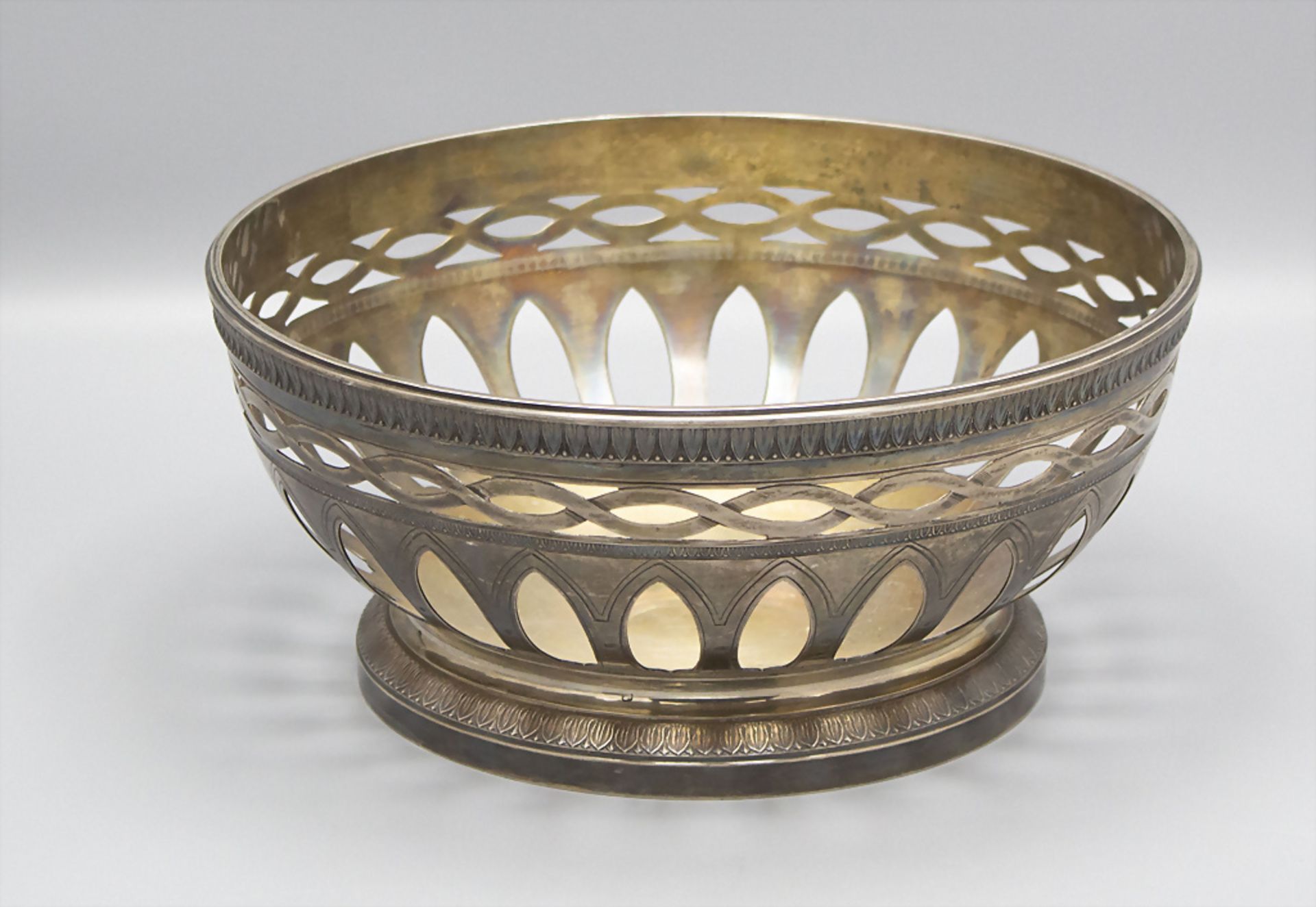 Obstschale / A silver fruit bowl, Emile Puiforcat, Paris, um 1910 - Bild 2 aus 8