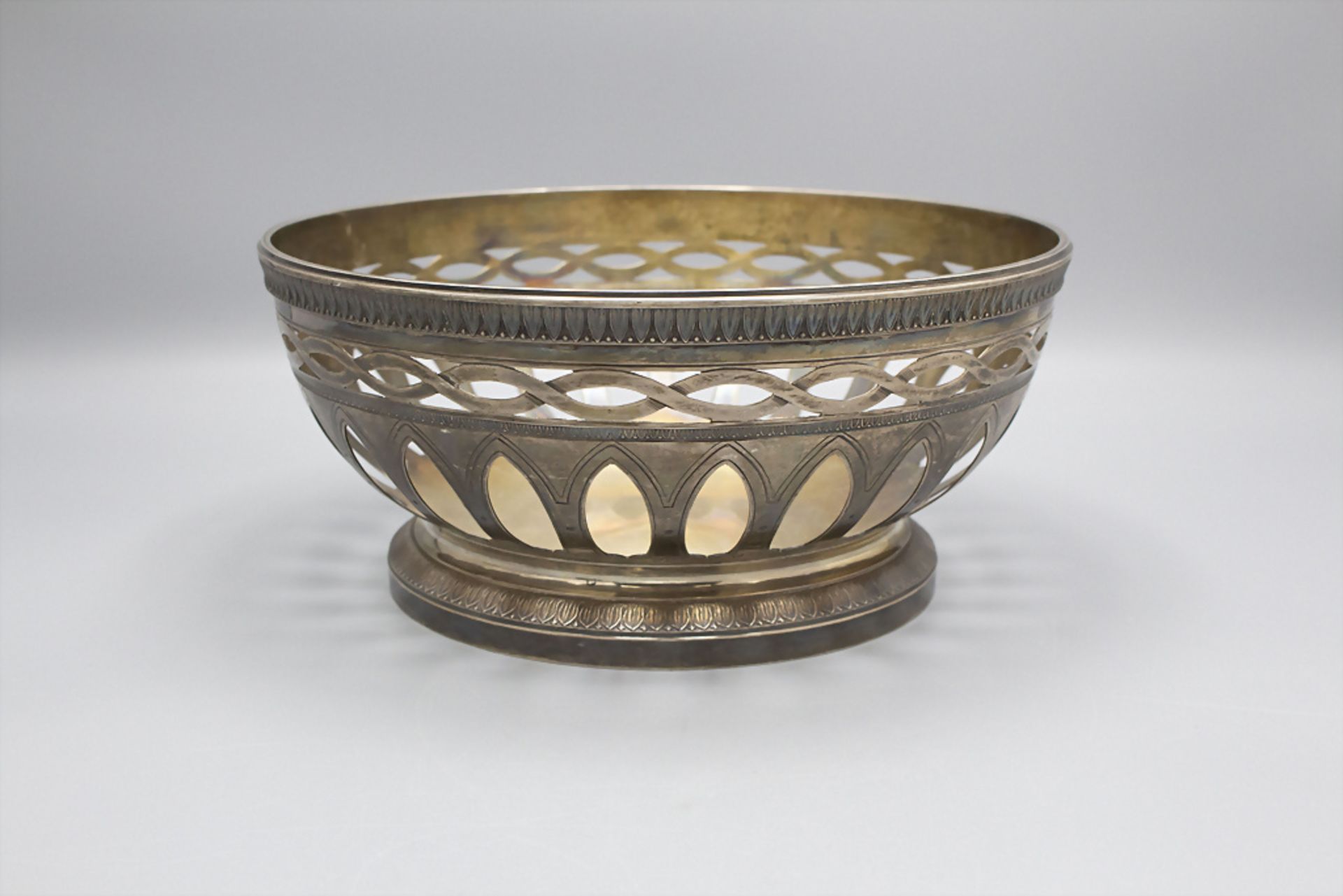 Obstschale / A silver fruit bowl, Emile Puiforcat, Paris, um 1910