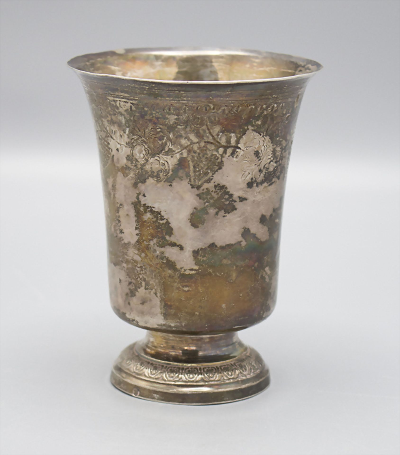 Glocken-Becher / A silver beaker / Une timbale en argent, Aimé Mesnier, Paris, 1798-1809 - Bild 2 aus 5