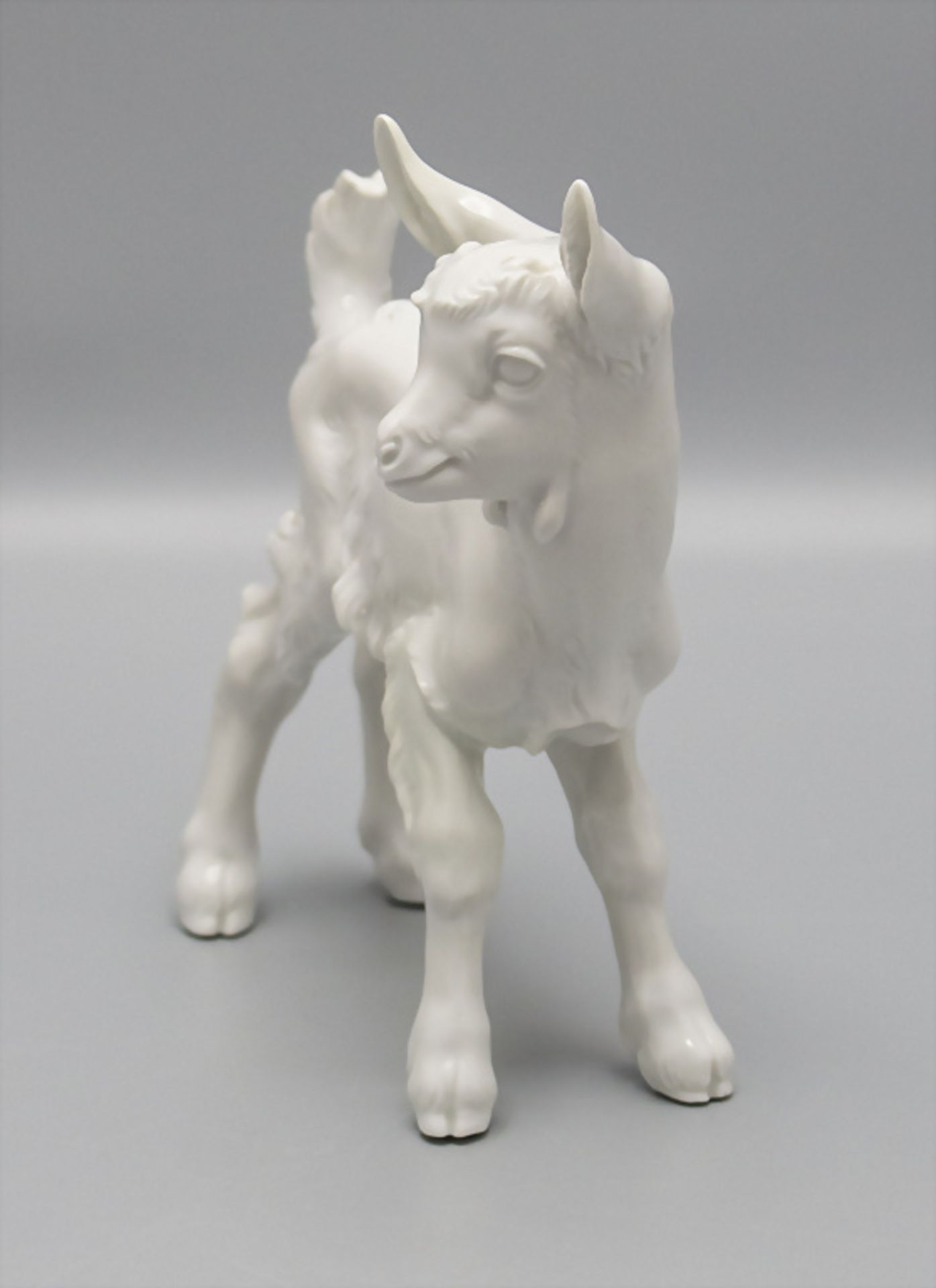 Porzellan Ziege / A porcelain goat, Allach, um 1936 - Bild 2 aus 6