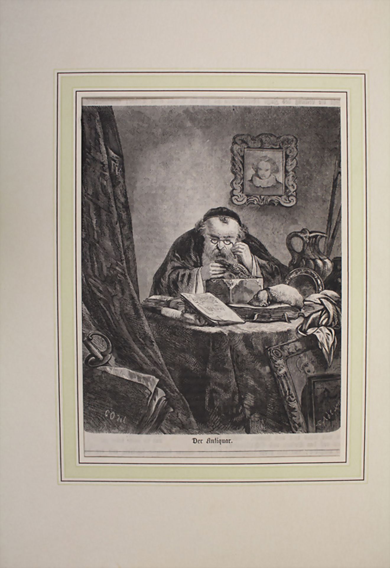 Konvolut Stiche 'Berufe' / A set of 8 engravings 'Professions', 18.-19. Jh. - Bild 10 aus 12