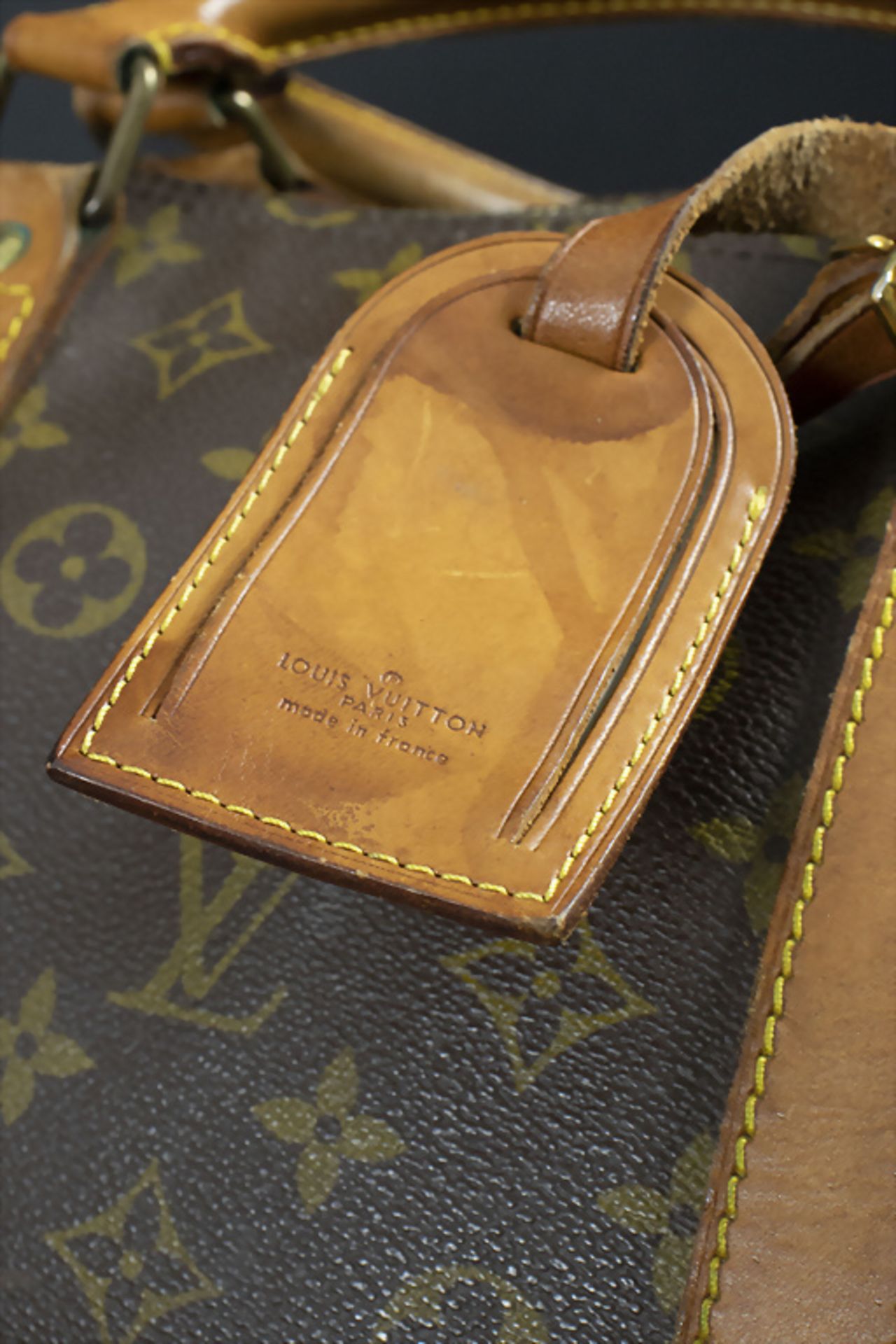 Reisetasche / A traveling bag, Louis Vuitton, Paris, 2. Hälfte 20. Jh. - Bild 3 aus 9