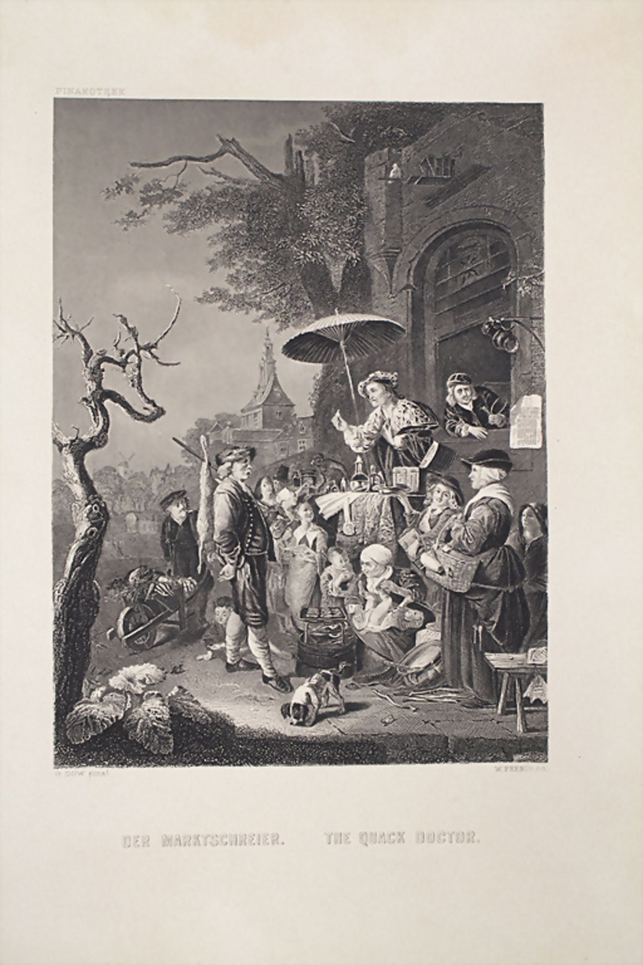 Konvolut Stiche 'Berufe' / A set of 9 engravings 'Professions', 19. Jh. - Bild 5 aus 11