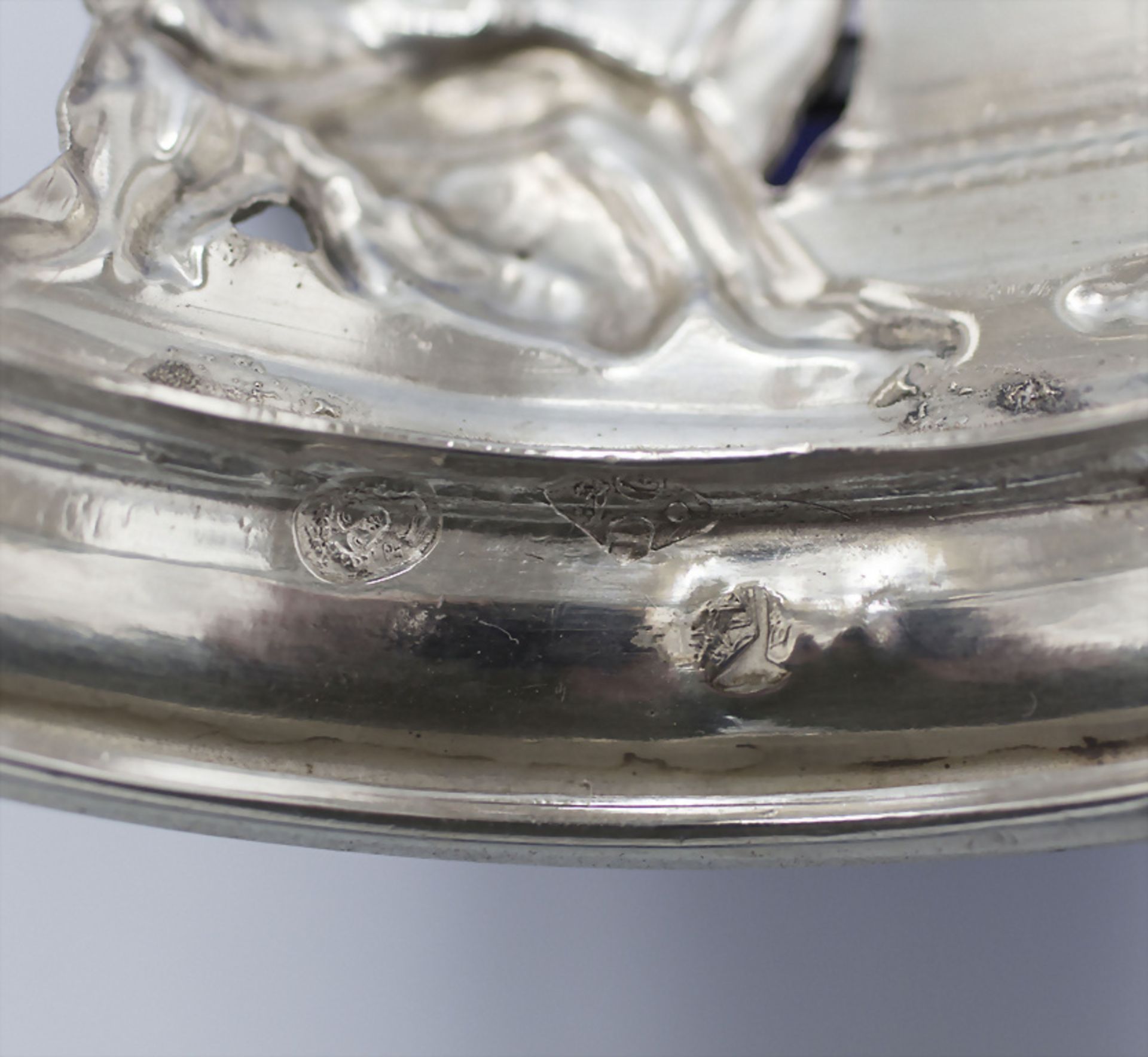 2 Salieren / Two silver salt cellars, D. Garreau, Paris, 1819-1825 - Bild 5 aus 7