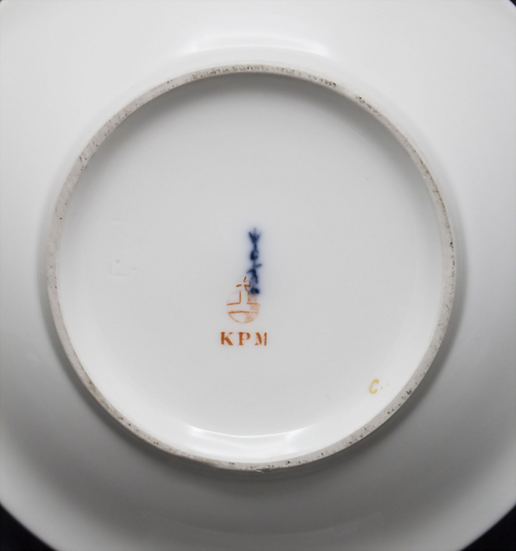 2 Tassen mit Untertassen / Two cups and saucers, KPM Berlin, 19. Jh. - Image 9 of 9