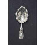 Löffel für Teedose / A silver tea caddy spoon, Frankreich, um 1860
