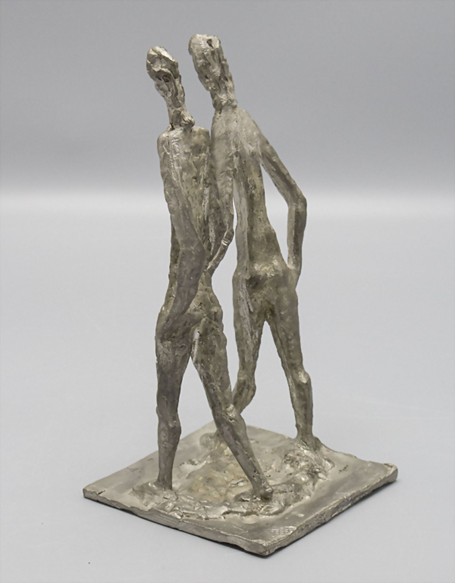 Hubert WILFAN (1922-2007), 'Schreitendes Paar' / 'Walking couple', 20. Jh. - Bild 4 aus 6