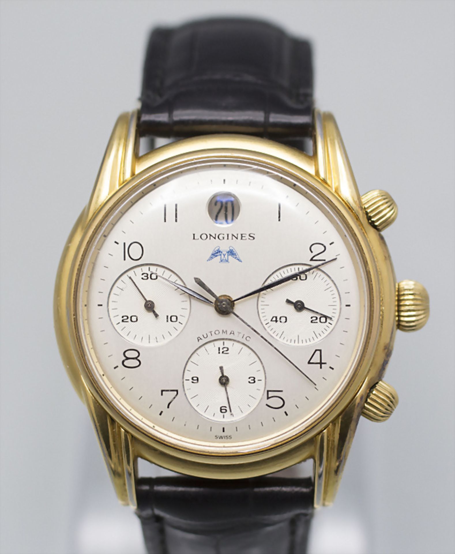 HAU Chronograph / A men's watch, Longines, um 1995