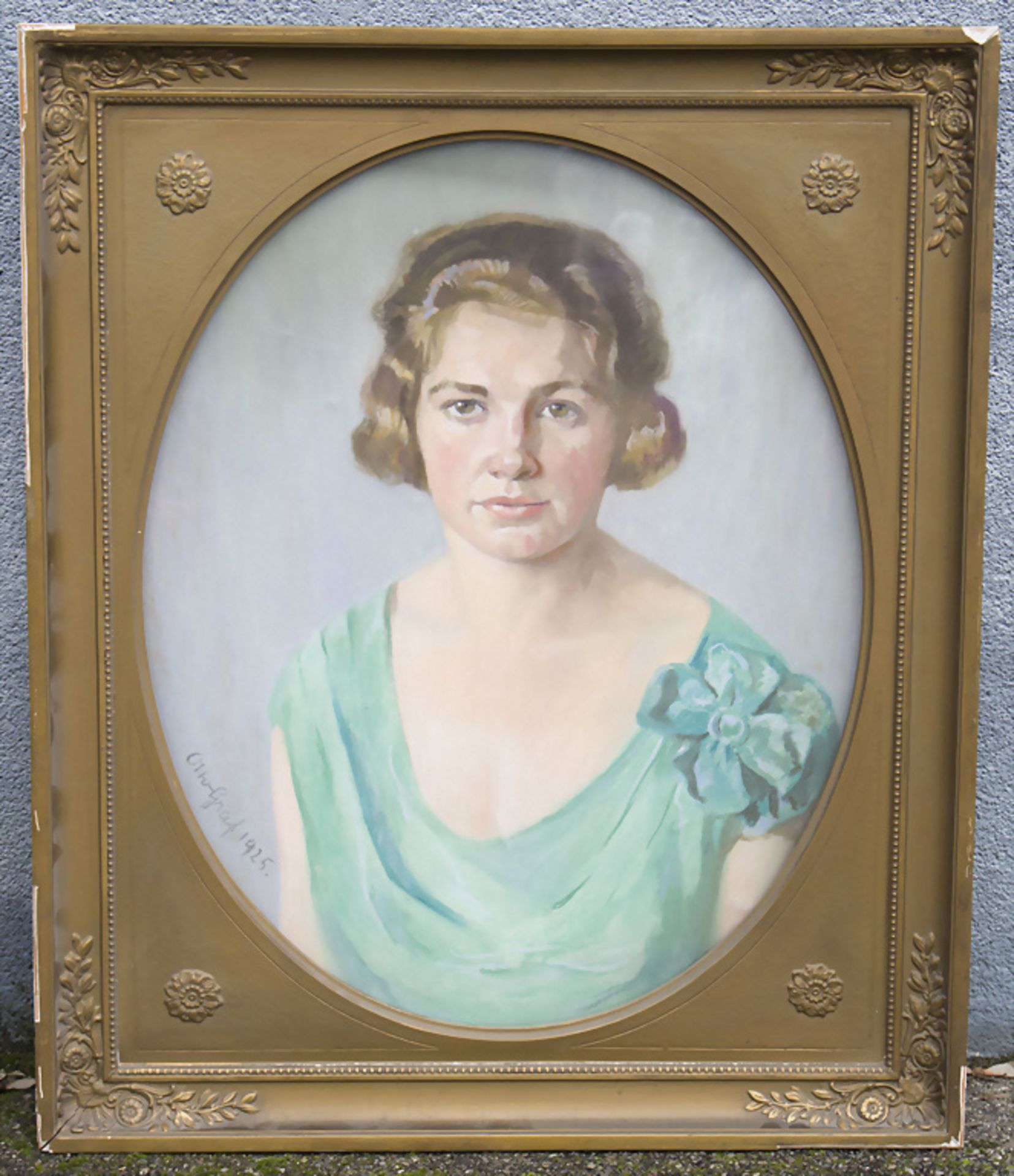 Otto GRAF (1882-1950), Damenporträt / A portrait of a lady, 1925 - Image 2 of 5