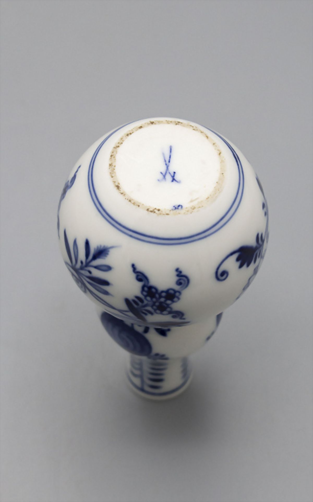 Kürbisvase mit Zwiebelmuster / A vase with onion pattern, Meissen, um 1860 - Bild 5 aus 5