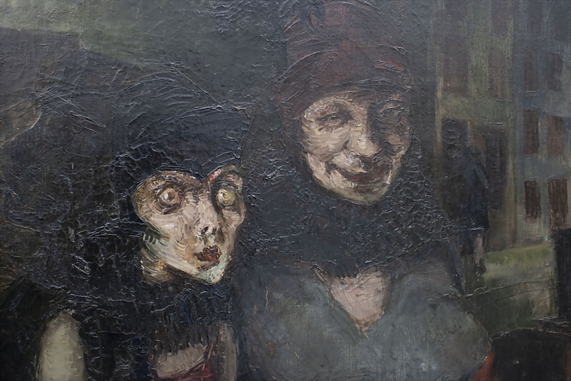 Miron SIMA (1902-1999), 'Eine dunkle Gasse' / 'A dark alley', 1929 - Bild 5 aus 8