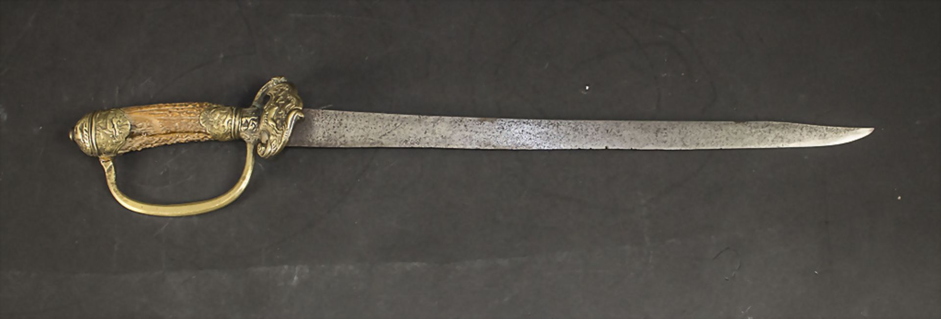 Hirschfänger / A hunting knife, deutsch, 18. / 19. Jh.