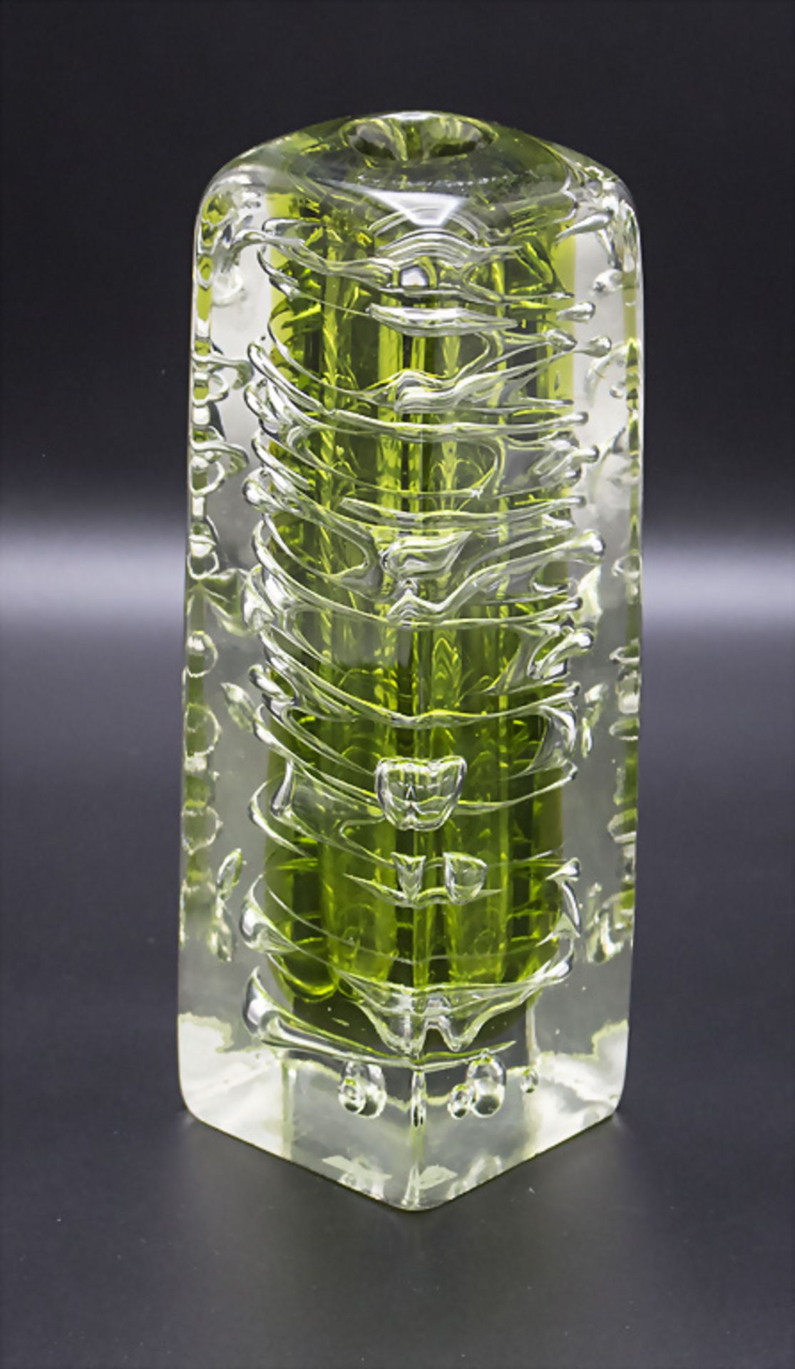 Vase / A glass vase, Frantisek Vízner für Sklárny Skrdlovice, 1970-1979 - Bild 2 aus 3